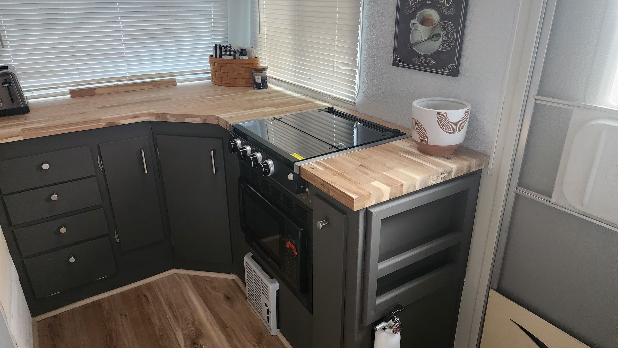 Kitchen renovation after