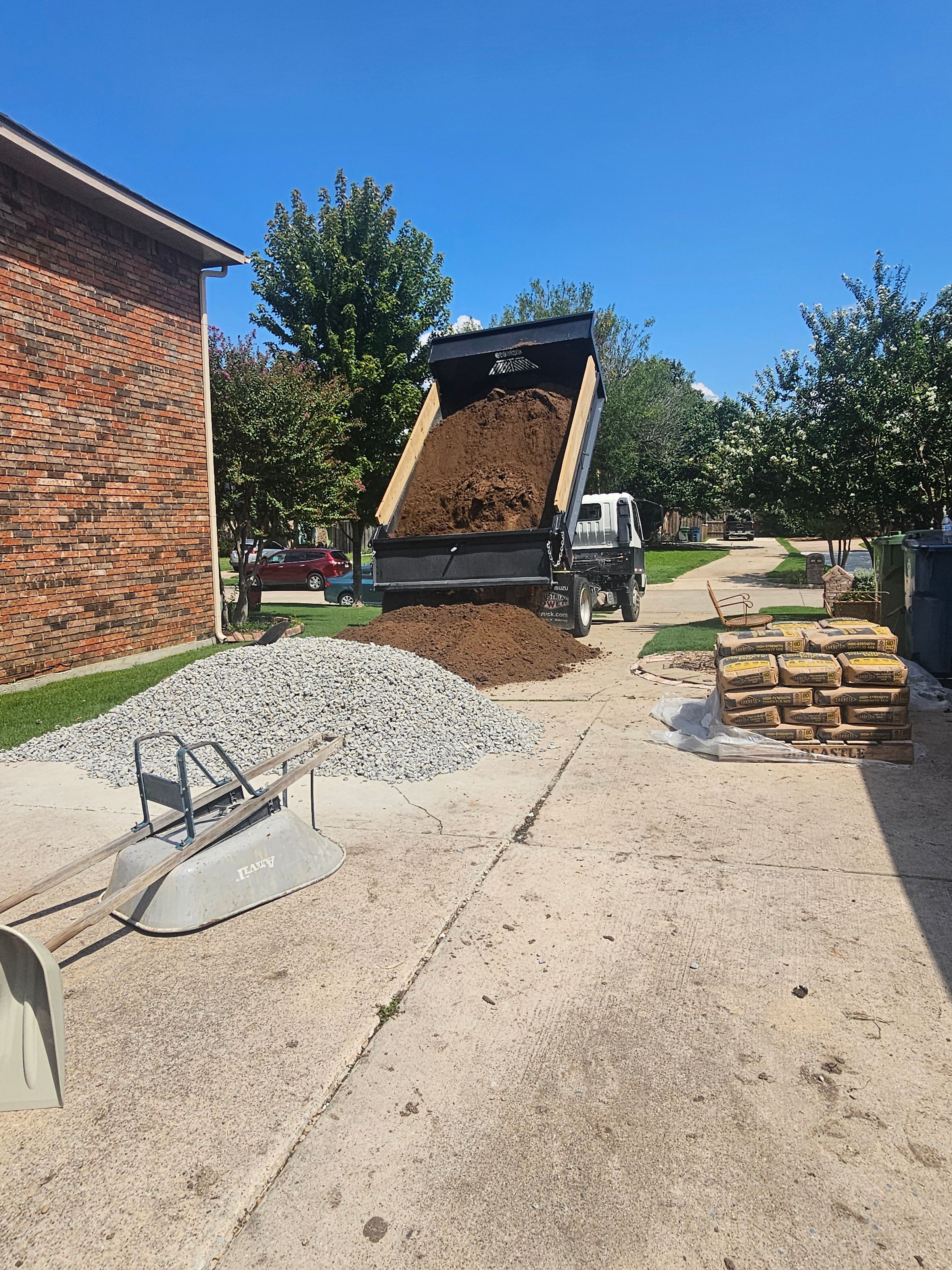 Yard Leveling