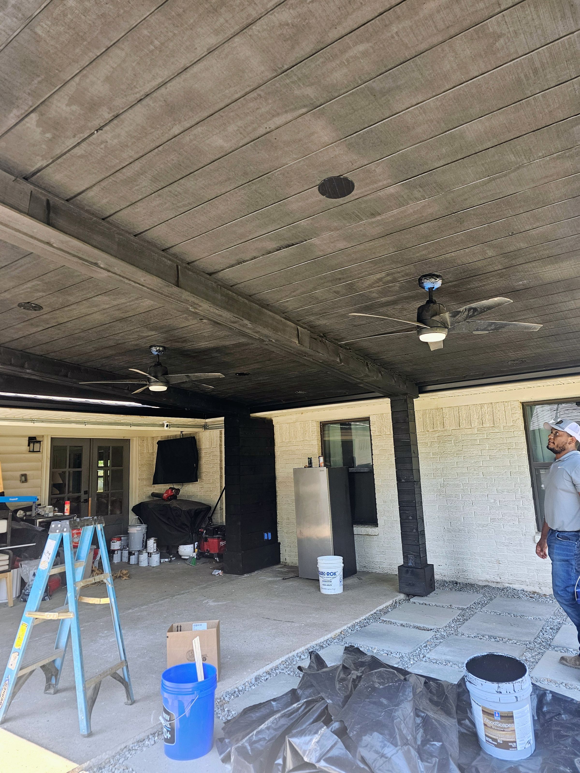 Patio Finish/Staining