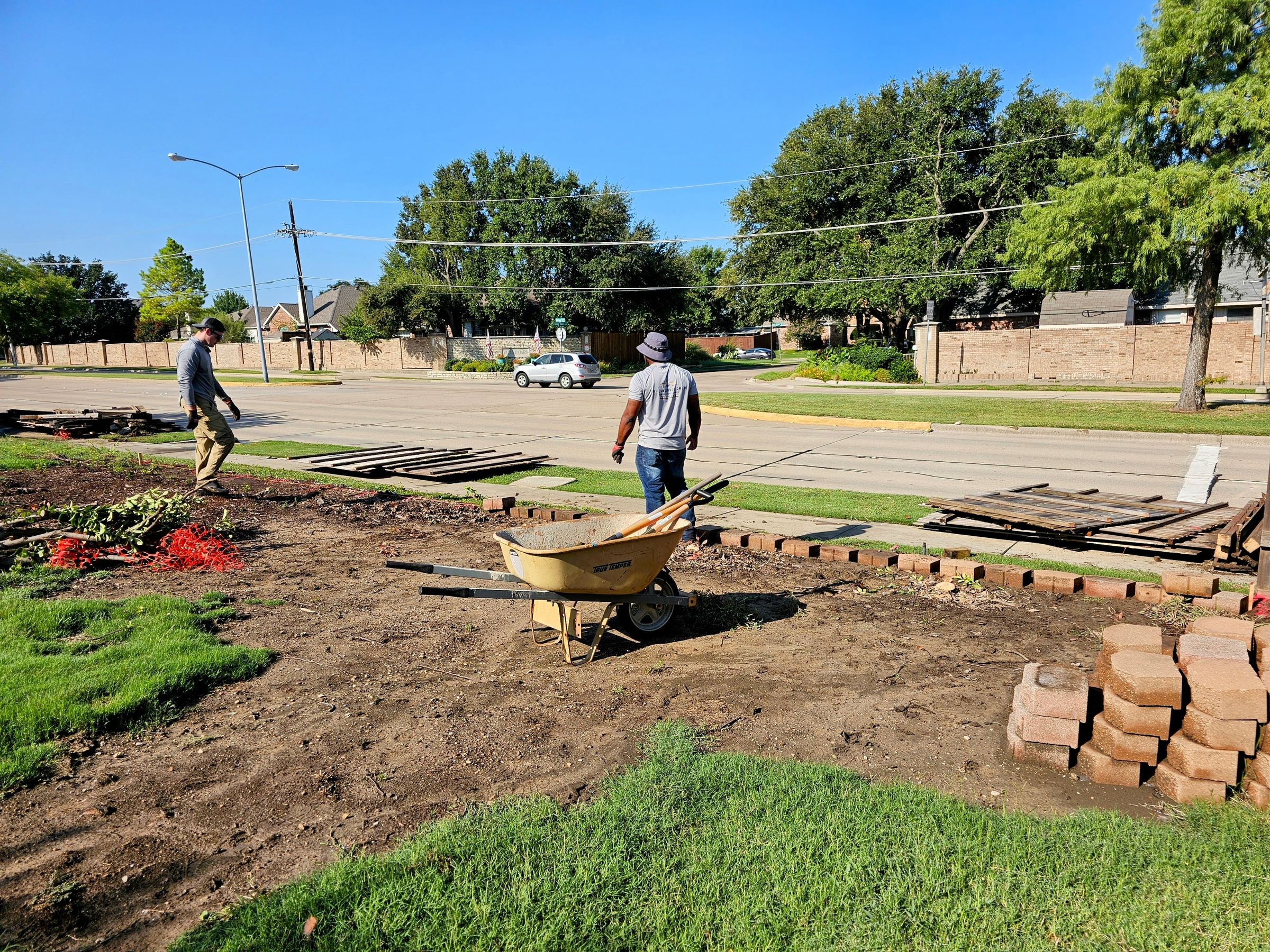 Retaining Wall/Yard Level