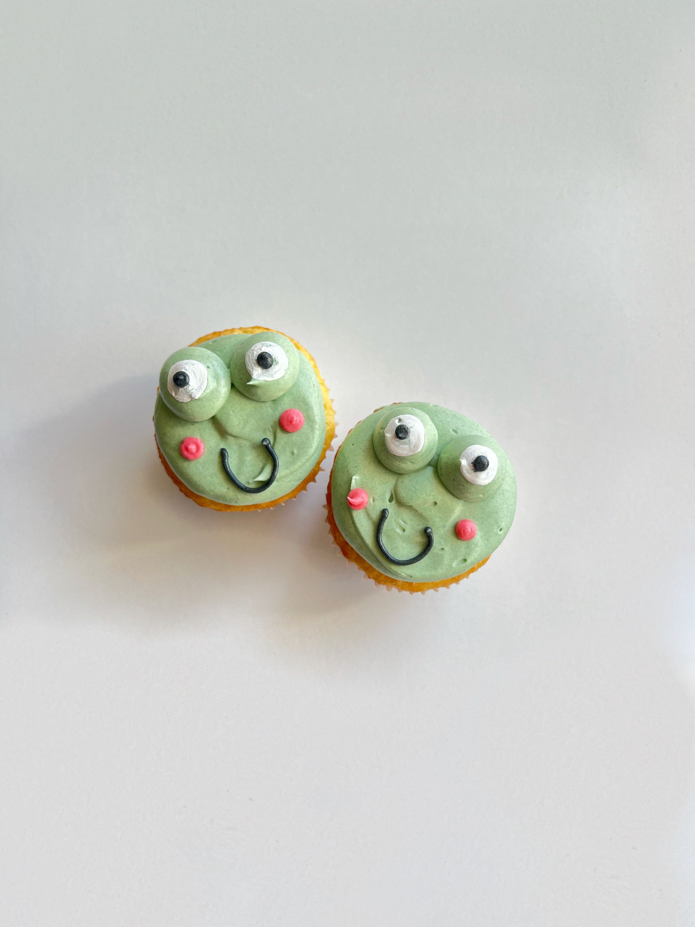 Frog Cupcakes