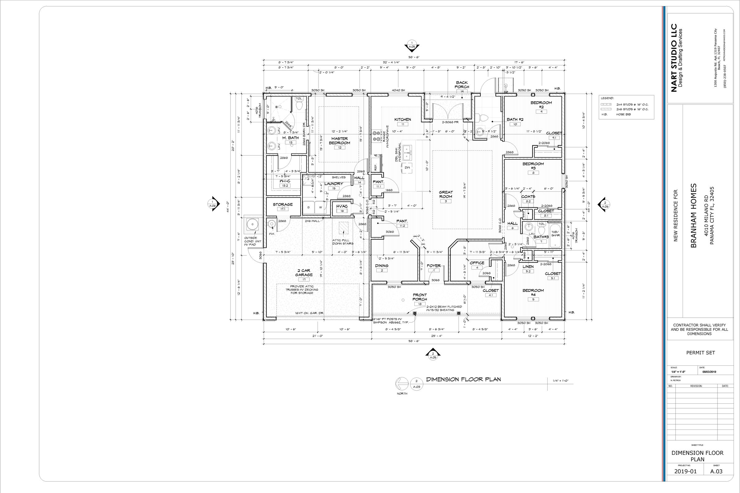 BRANHAM HOMES 4010 MILANO RD PANAMA CITY FL, 32405