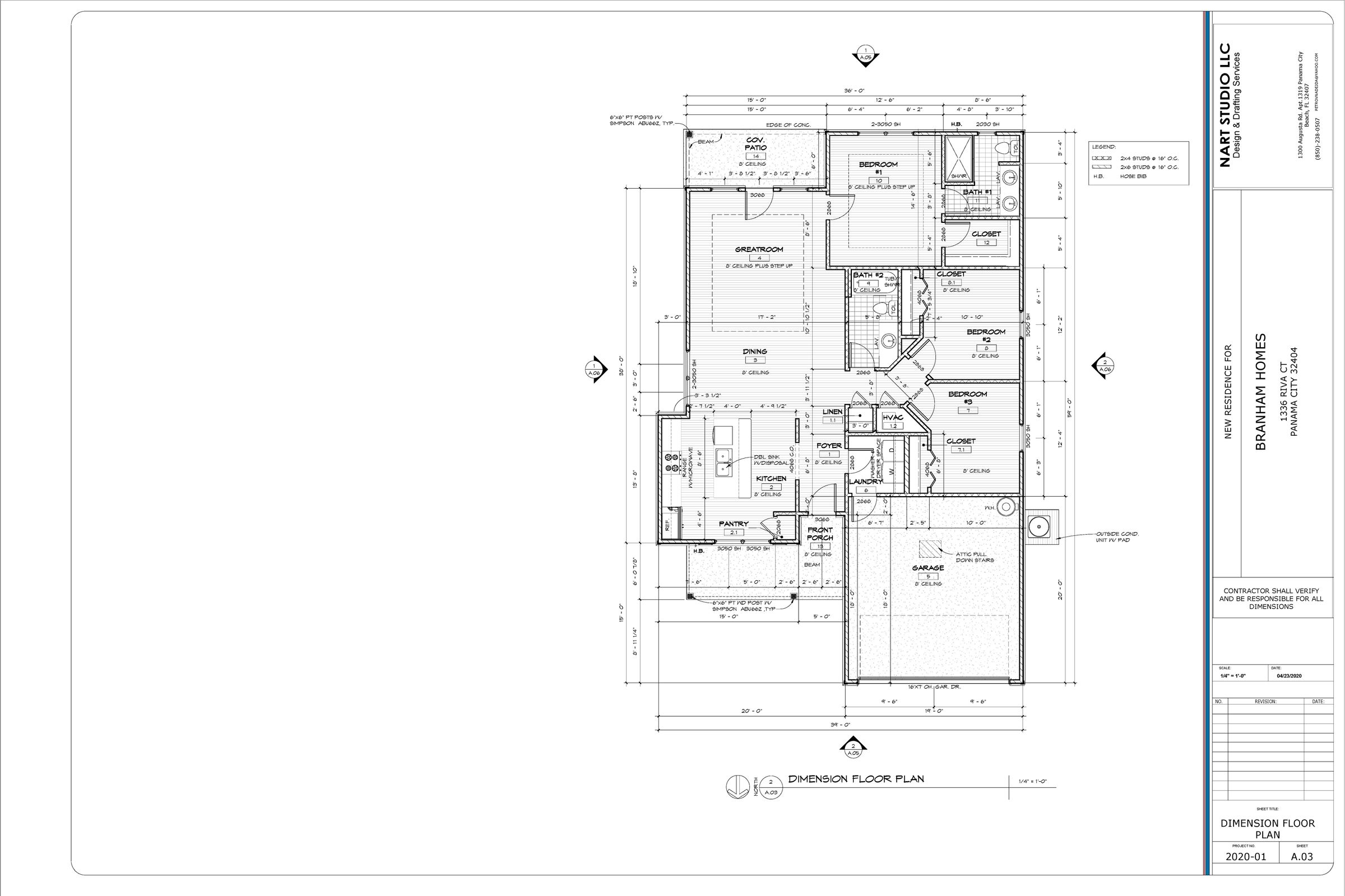 BRANHAM HOMES 1336 RIVA CT PANAMA CITY 32404
