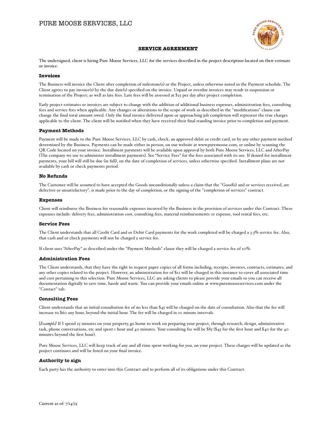 Pure Moose Services, LLC's image