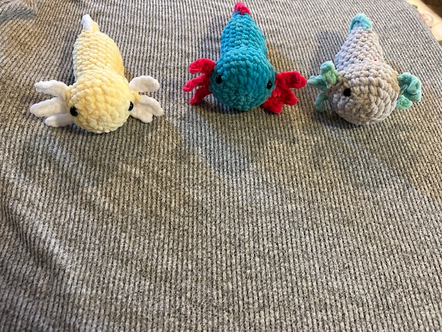 Amigurumi Axolotl