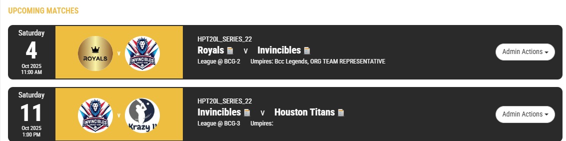 Invincibles Cricket Club's image