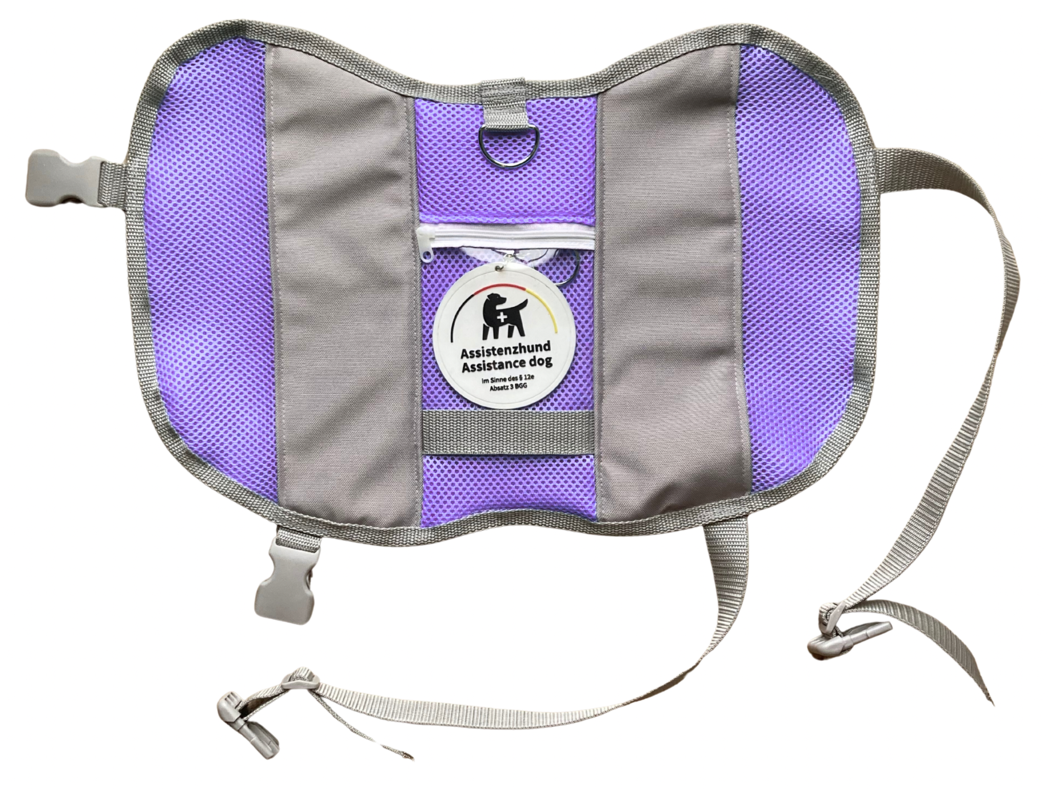 Assistenzhund Kenndecke Sommer Edition Lila