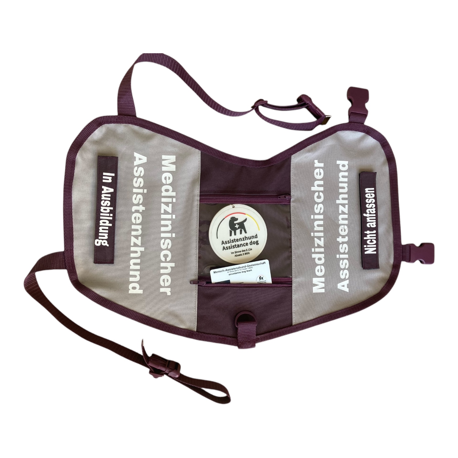 Assistenzhund Kenndecke 