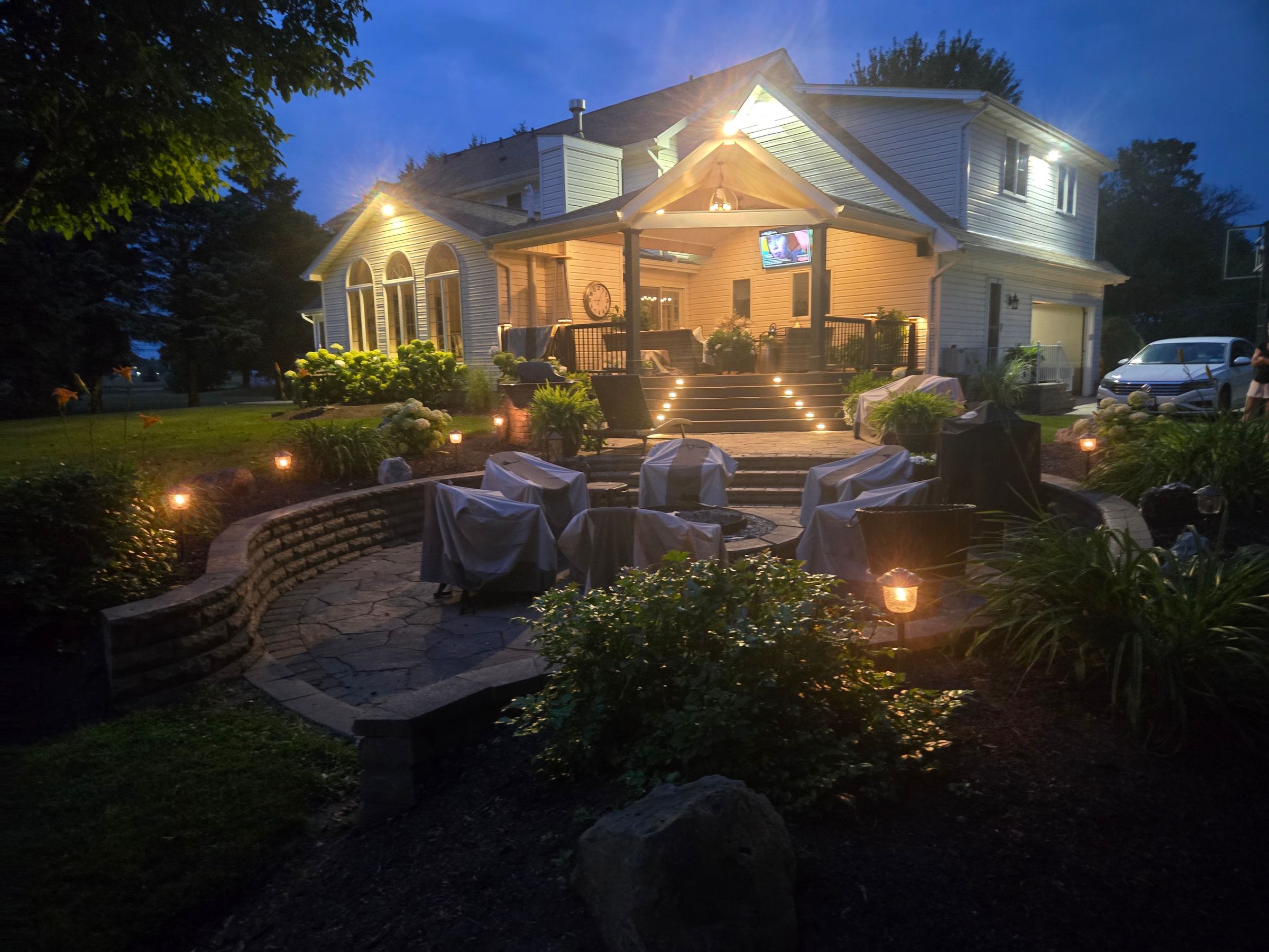 Exteriot Lighting Upgrades...