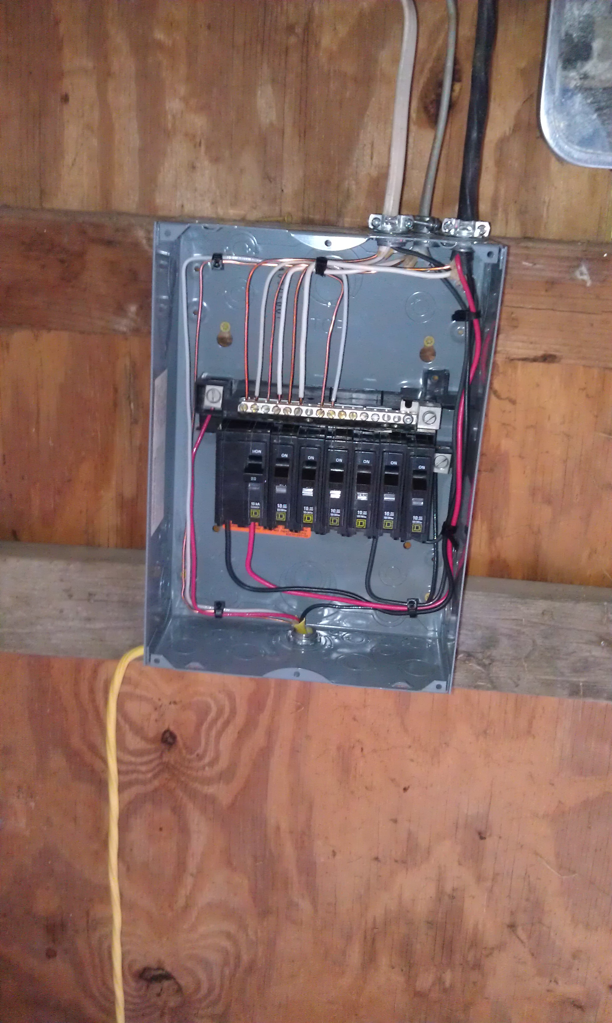 Accessory Buildings & Sub Panels