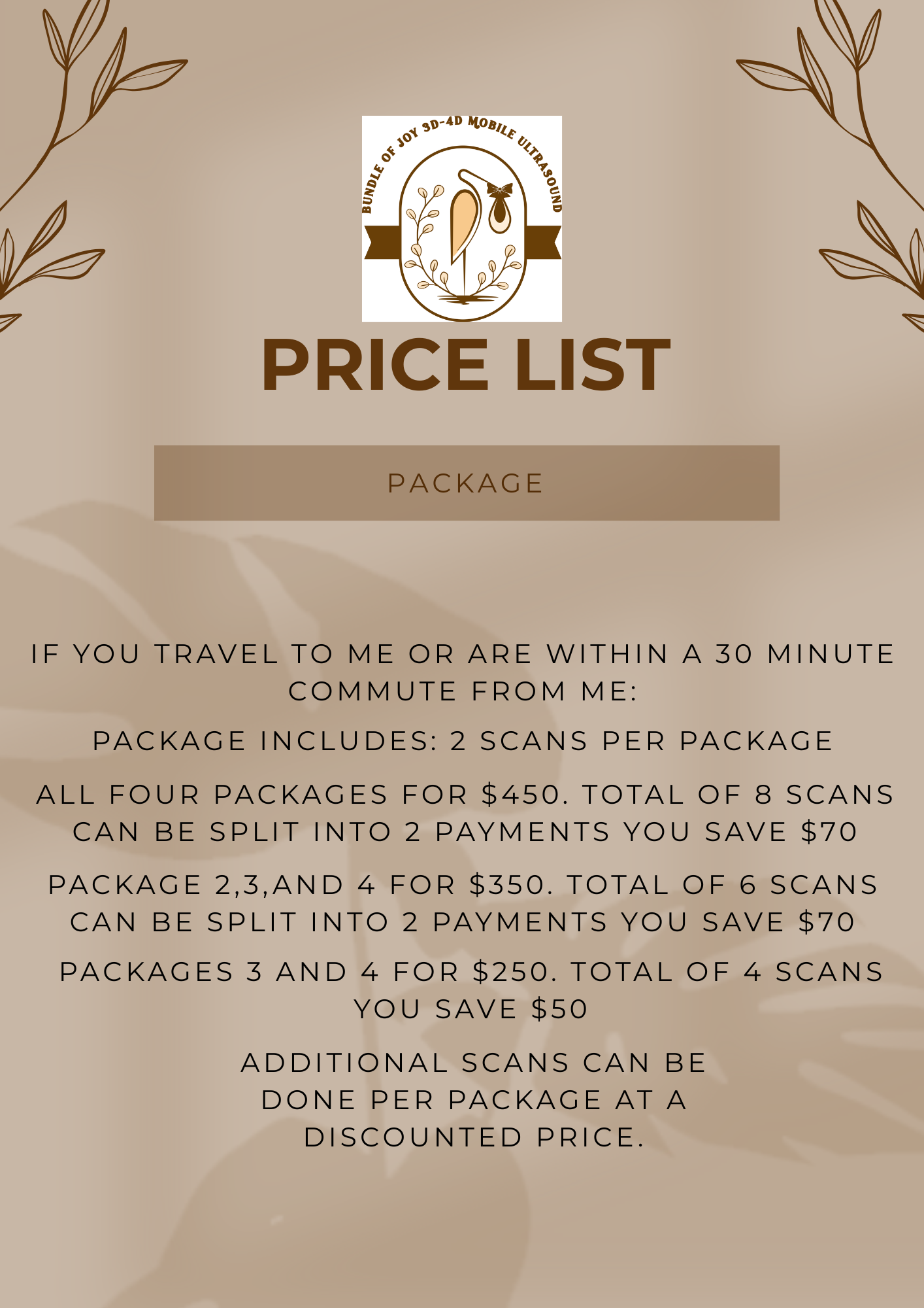 Package Prices