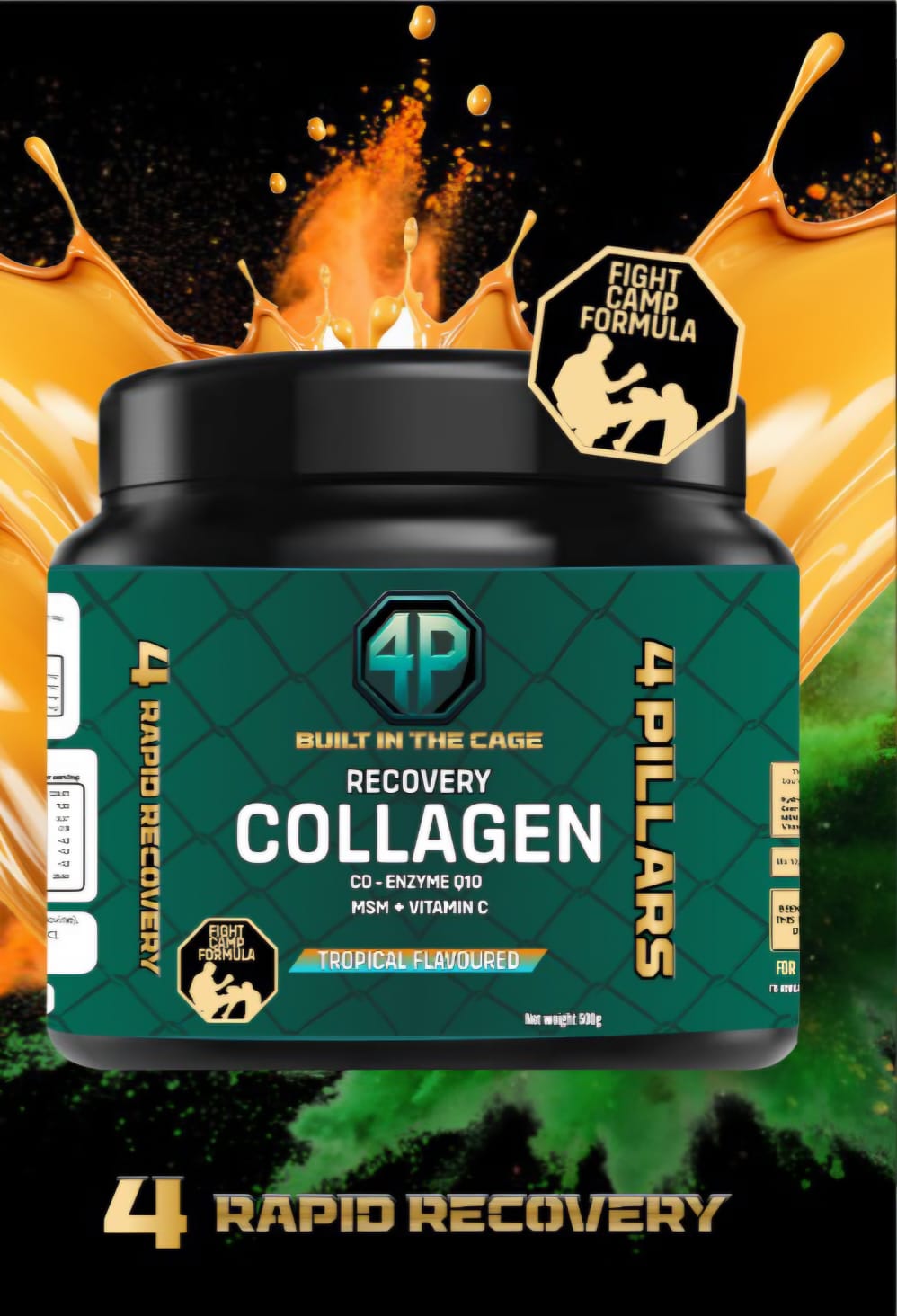 COLLAGEN RECOVERY  Stay strong where impact hits hardest. 