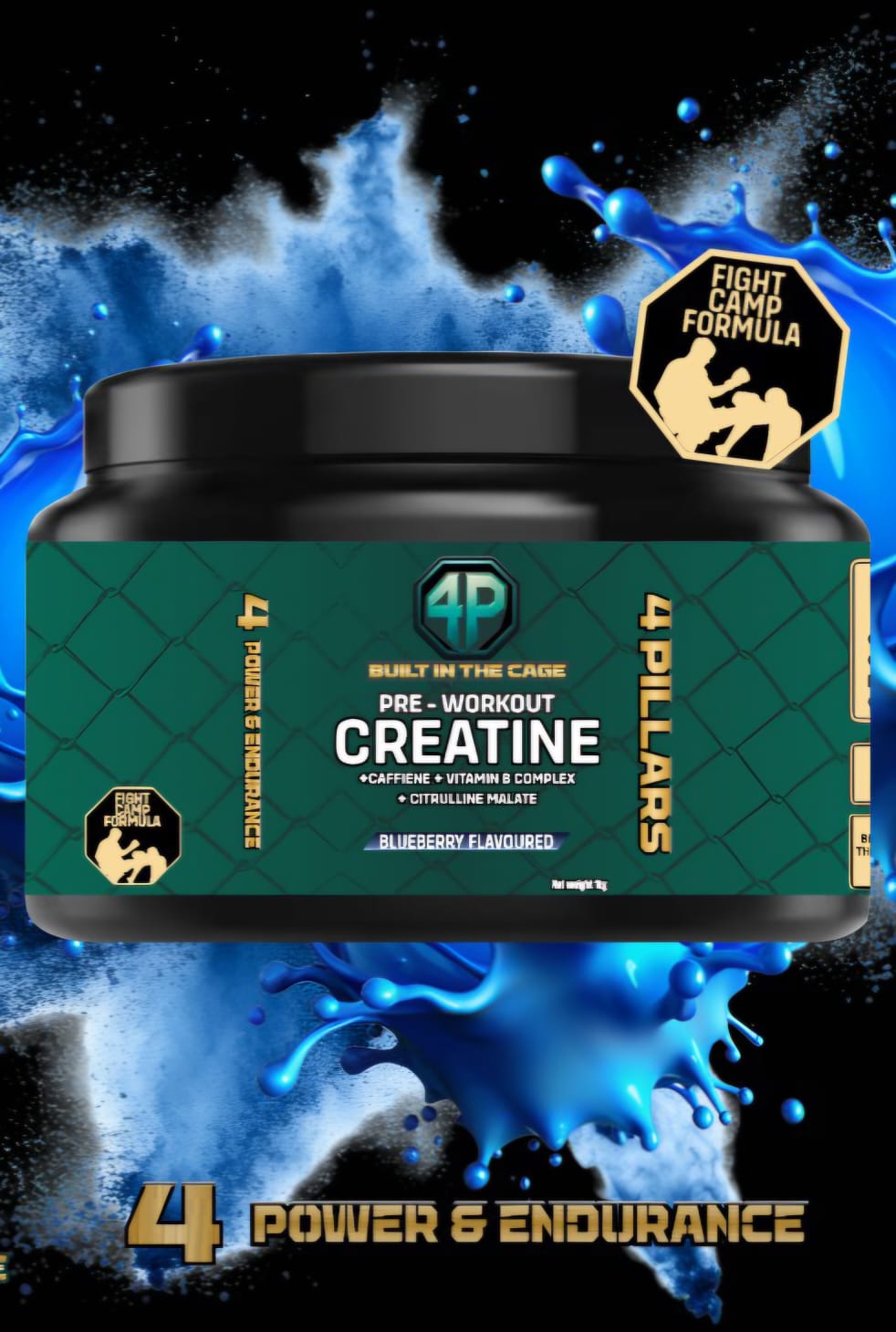 CREATINE PRE WORKOUT Built for long rounds, not quick bursts. 