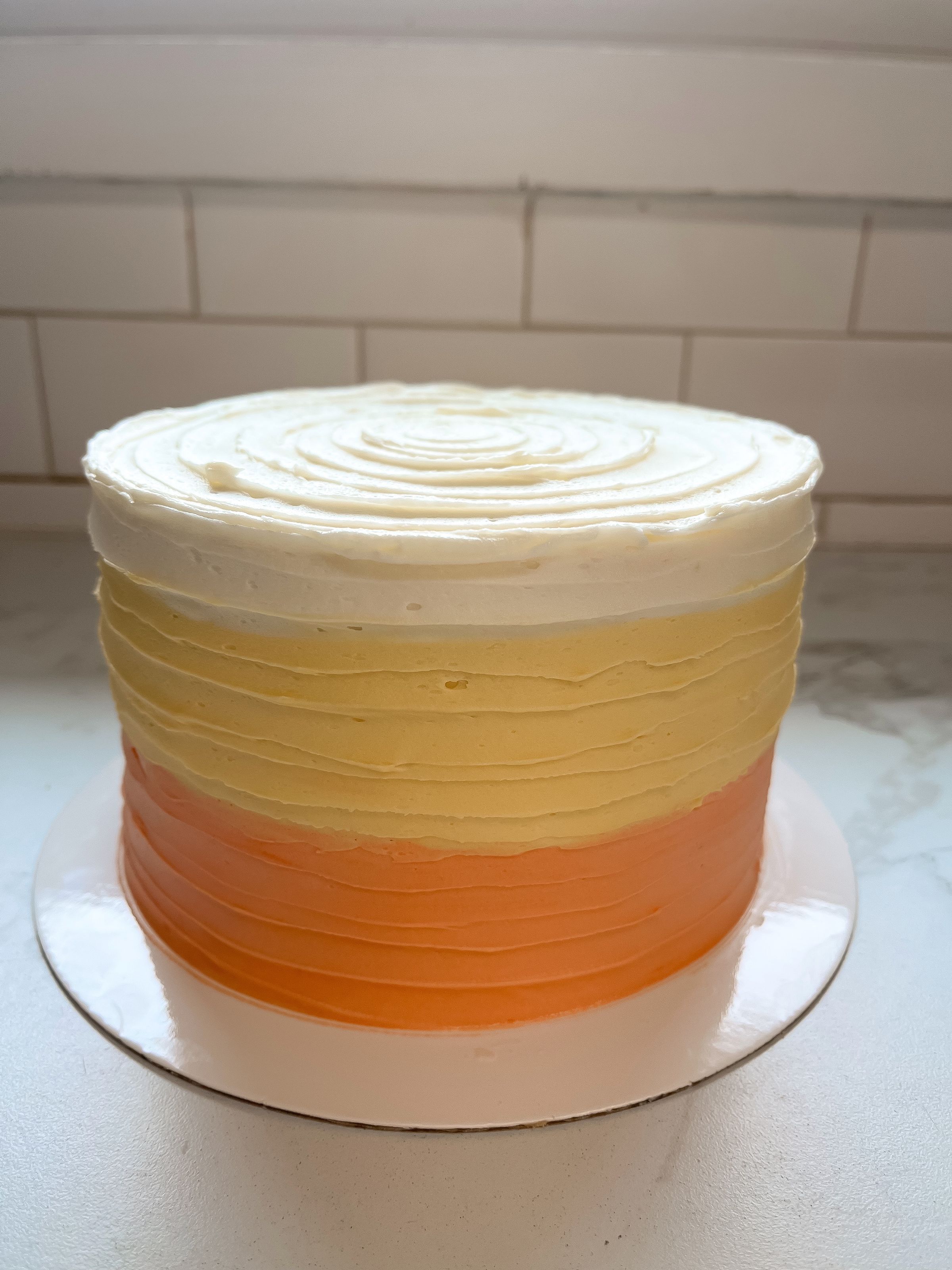 "here comes the 1" smash cake