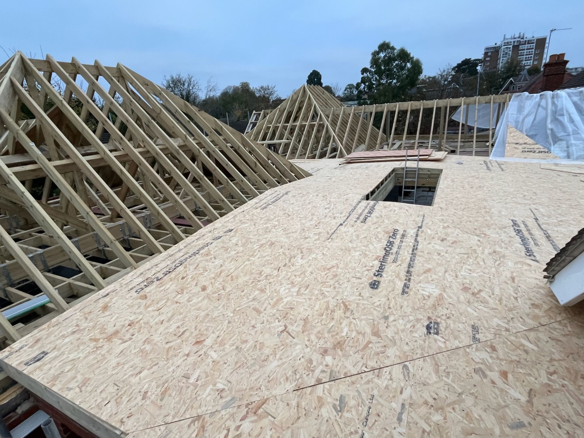 Cut and pitch roof Woking