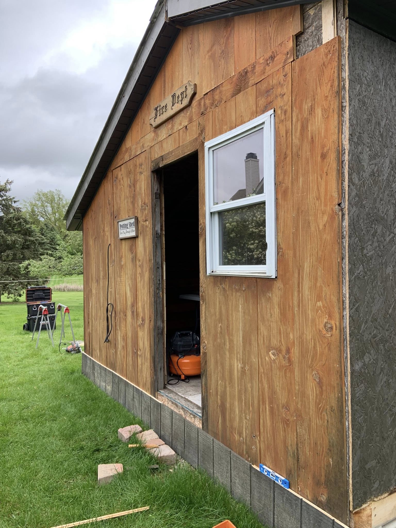 Soffit Install