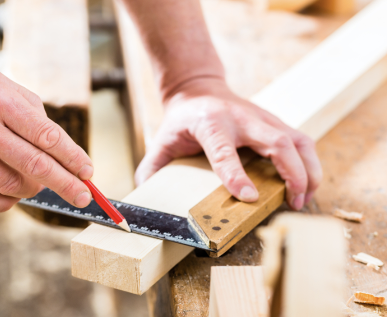 Small carpentry works carried out with precision and care.