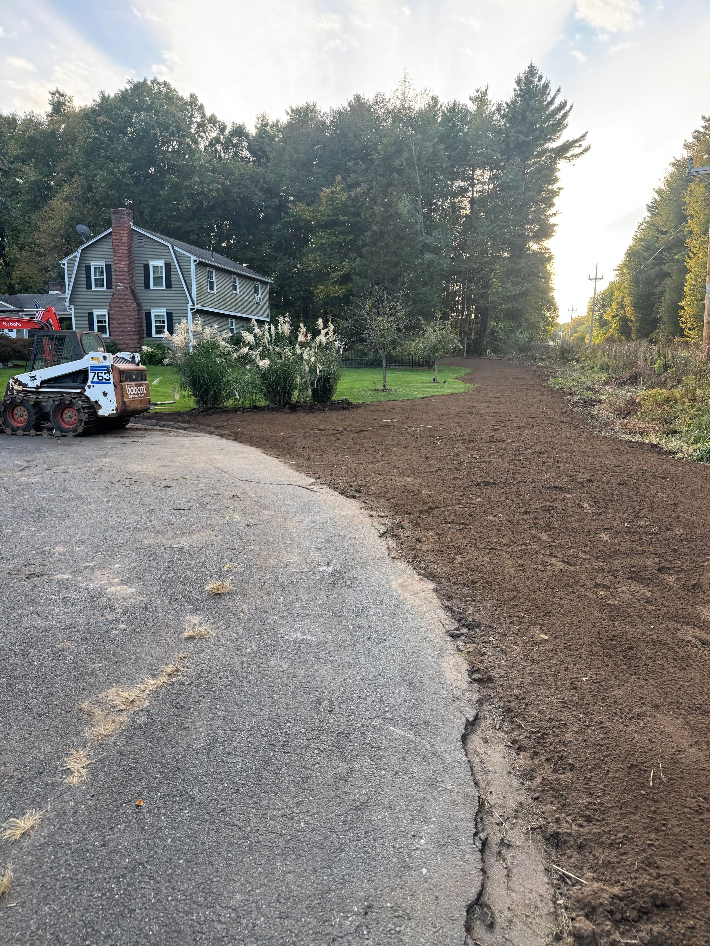 Yard Expansion before seeding