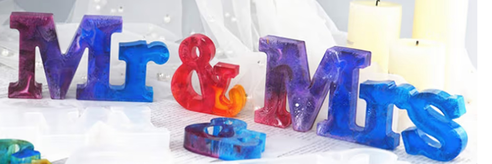 4pcs Resin Mold
