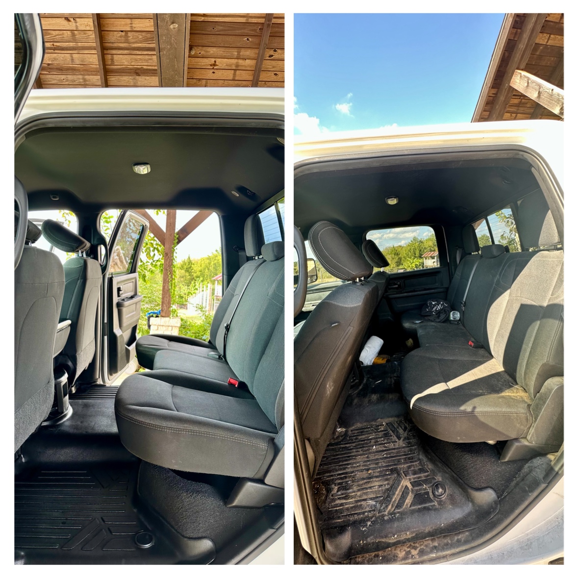 Steam Treated and extracted the seats of this RAM