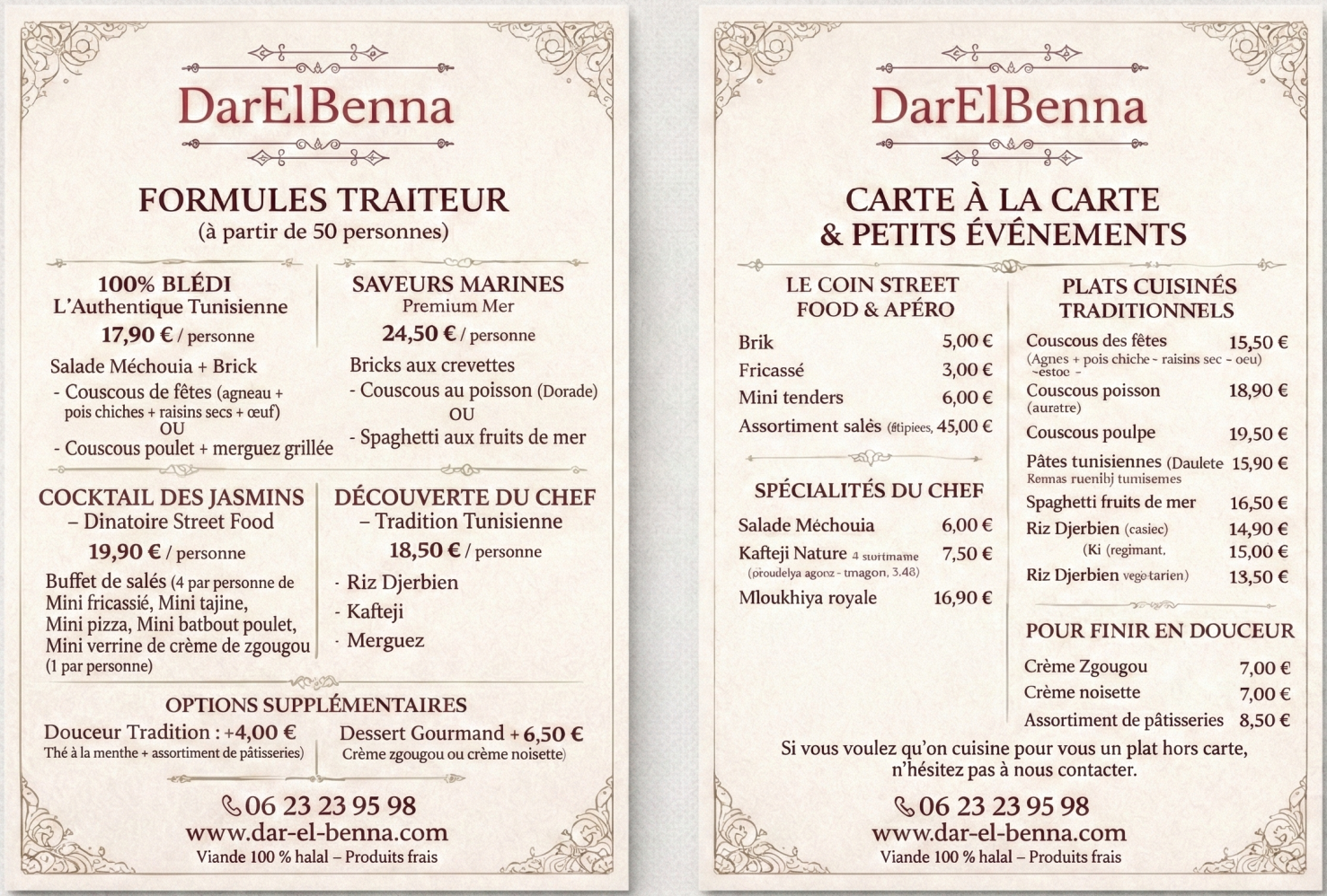 DarElBenna la maison des délices traiteur Menucourt 's image