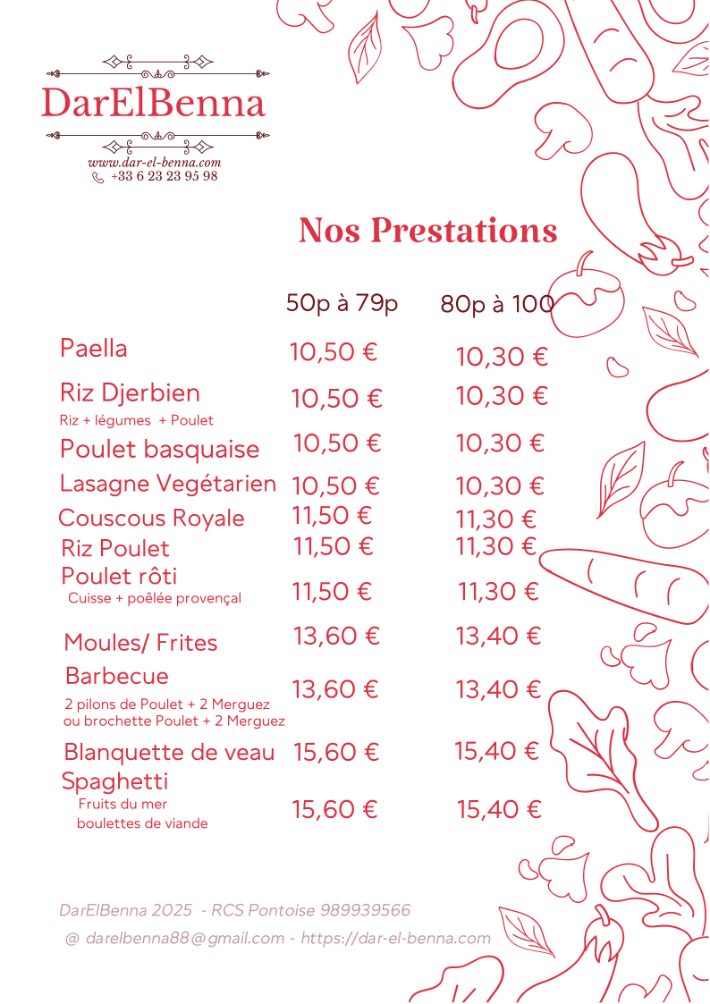 Nos Prestations