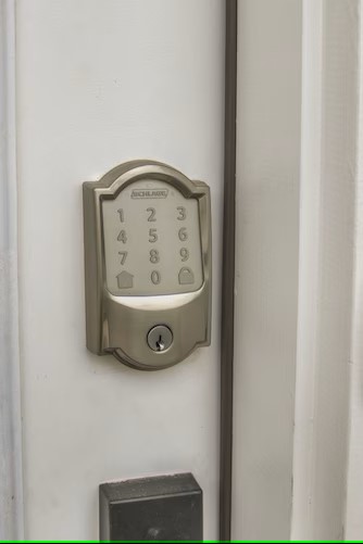 front door keypad