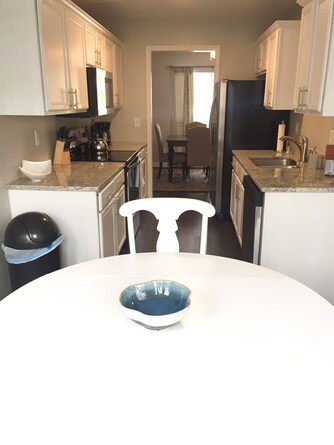 kitchen fully stocked