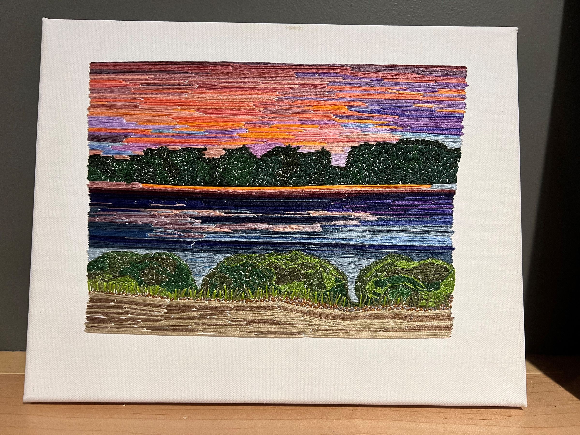 Sunset over Chaote Park 