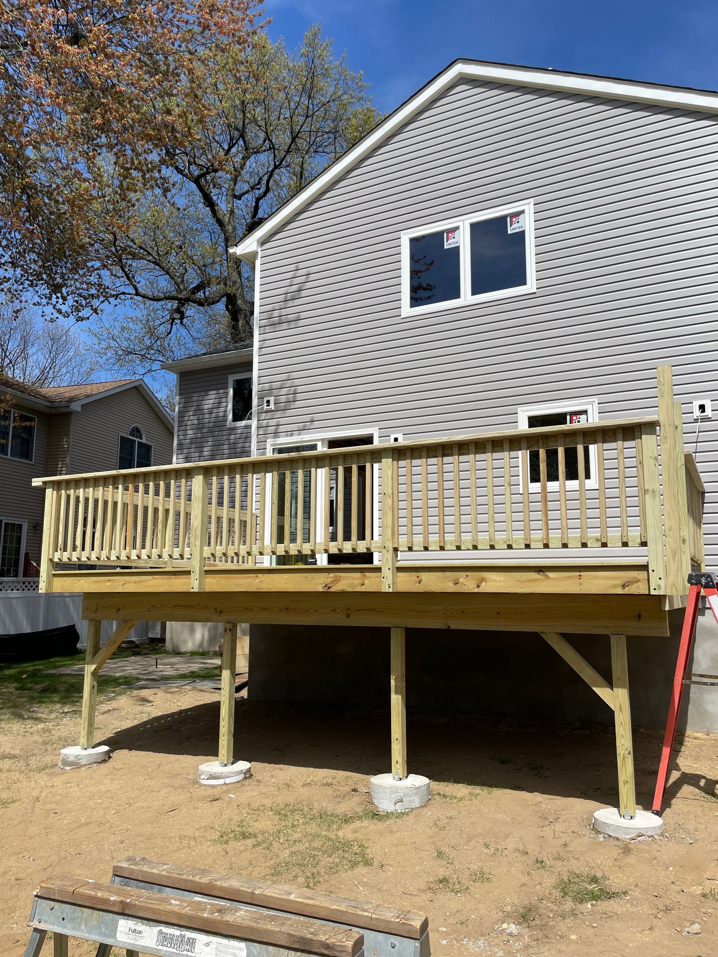 Custom Outdoor Deck Construction