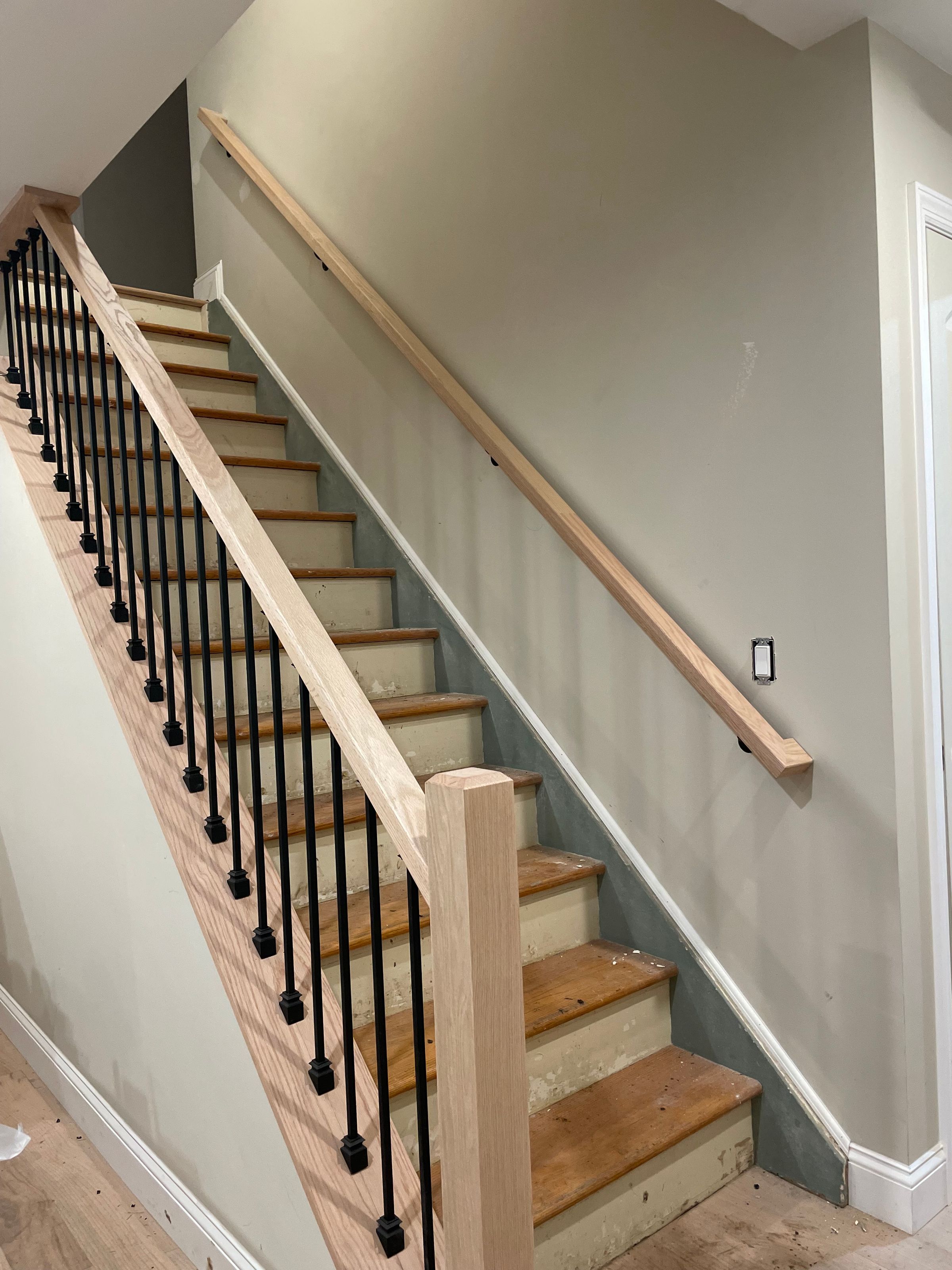 Custom Built Staircase & Railings
