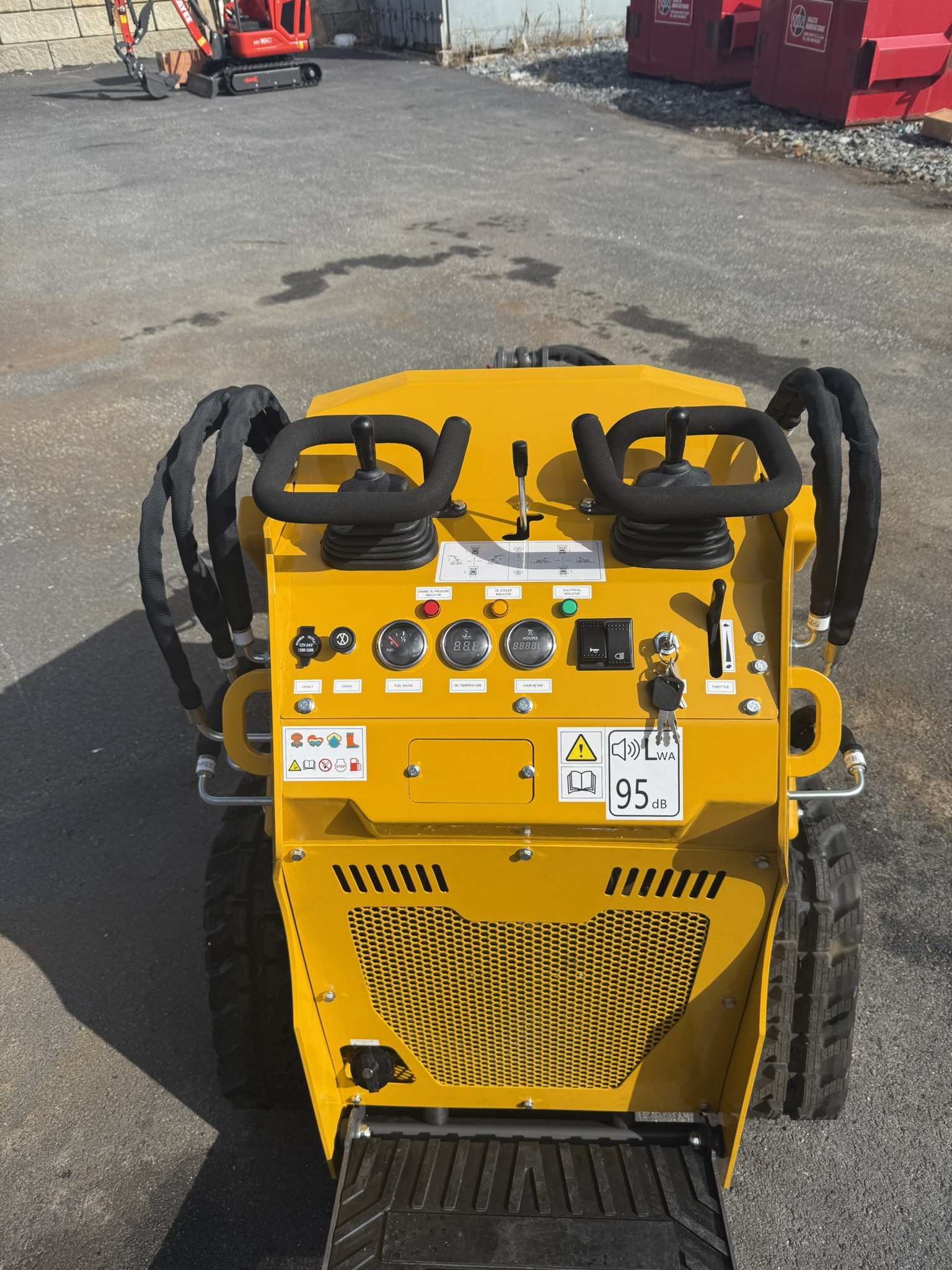 LHY480 Skid Steer Controls