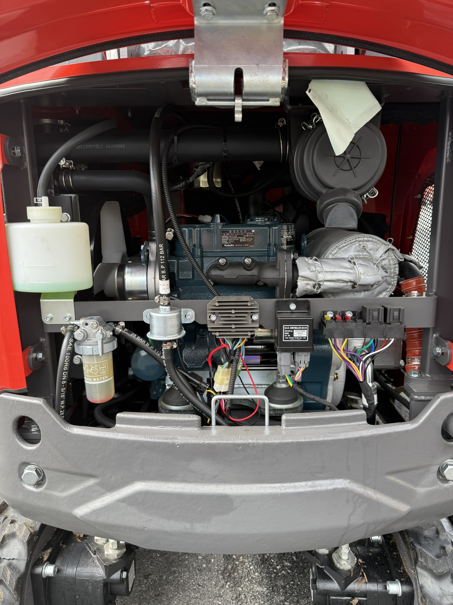 Huayee HY16C Kubota D722