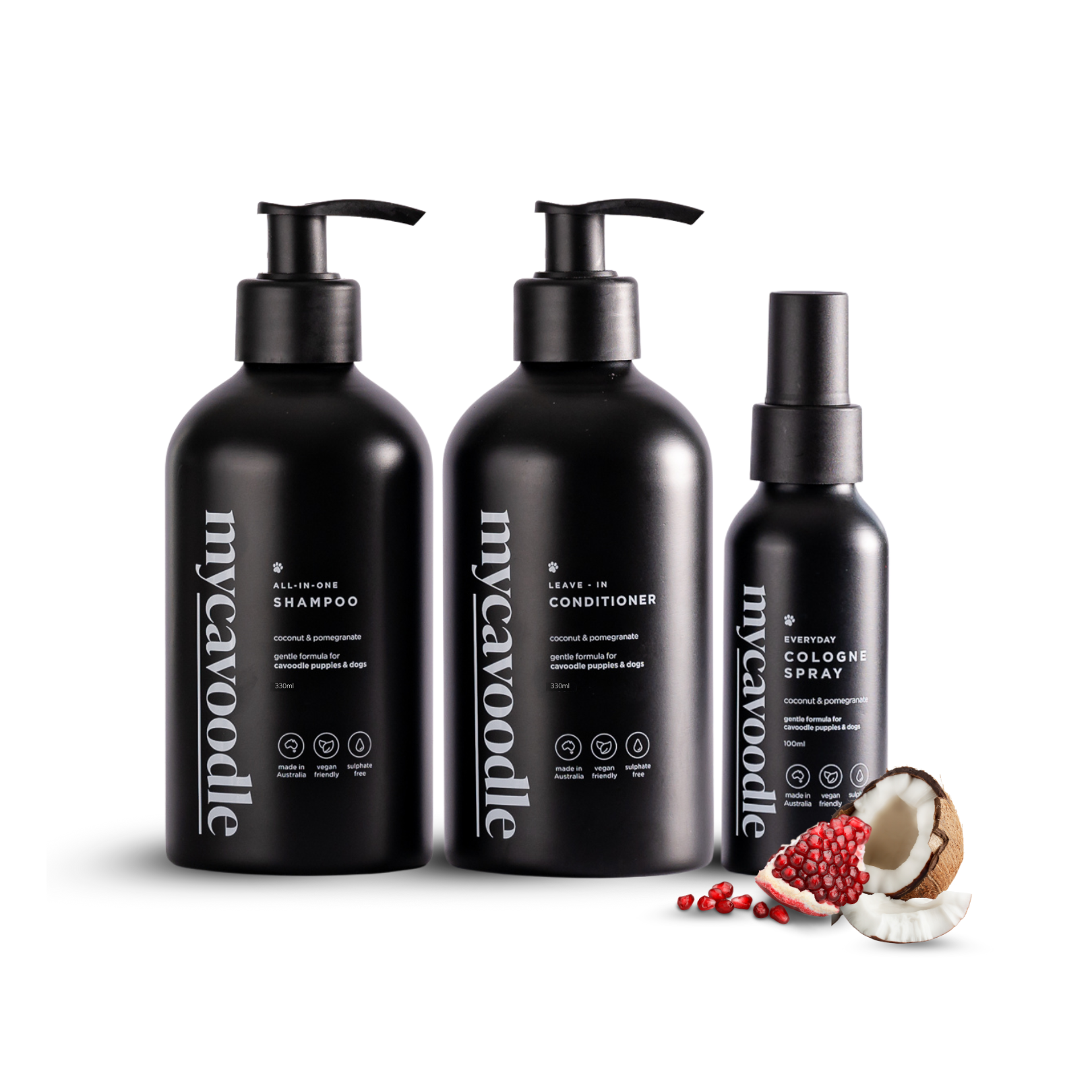 Shampoo, Conditioner and Cologne