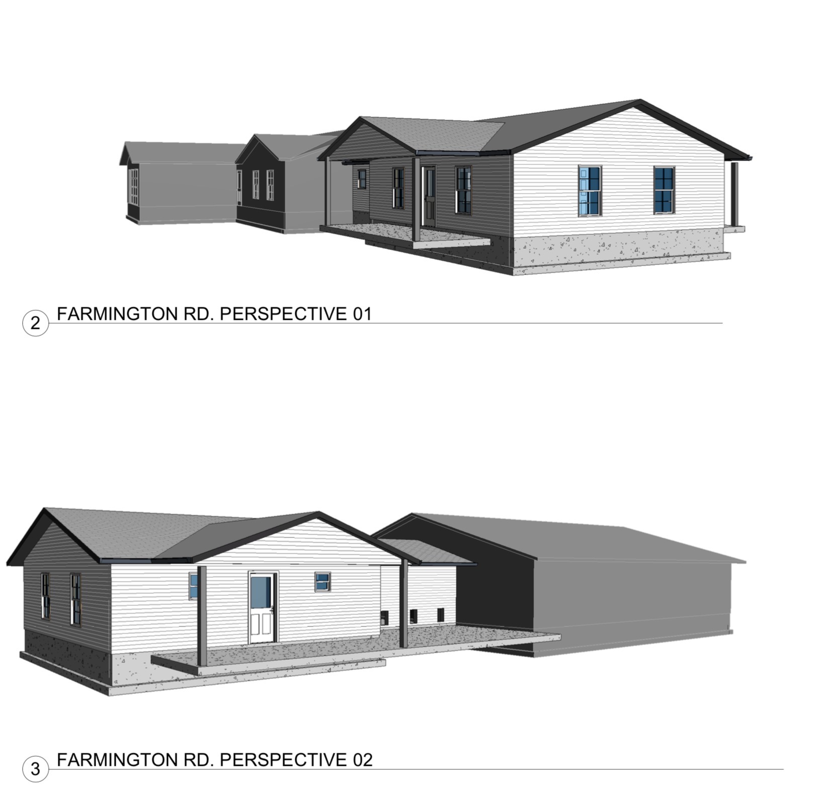 Mother in law house addition with a breezeway.