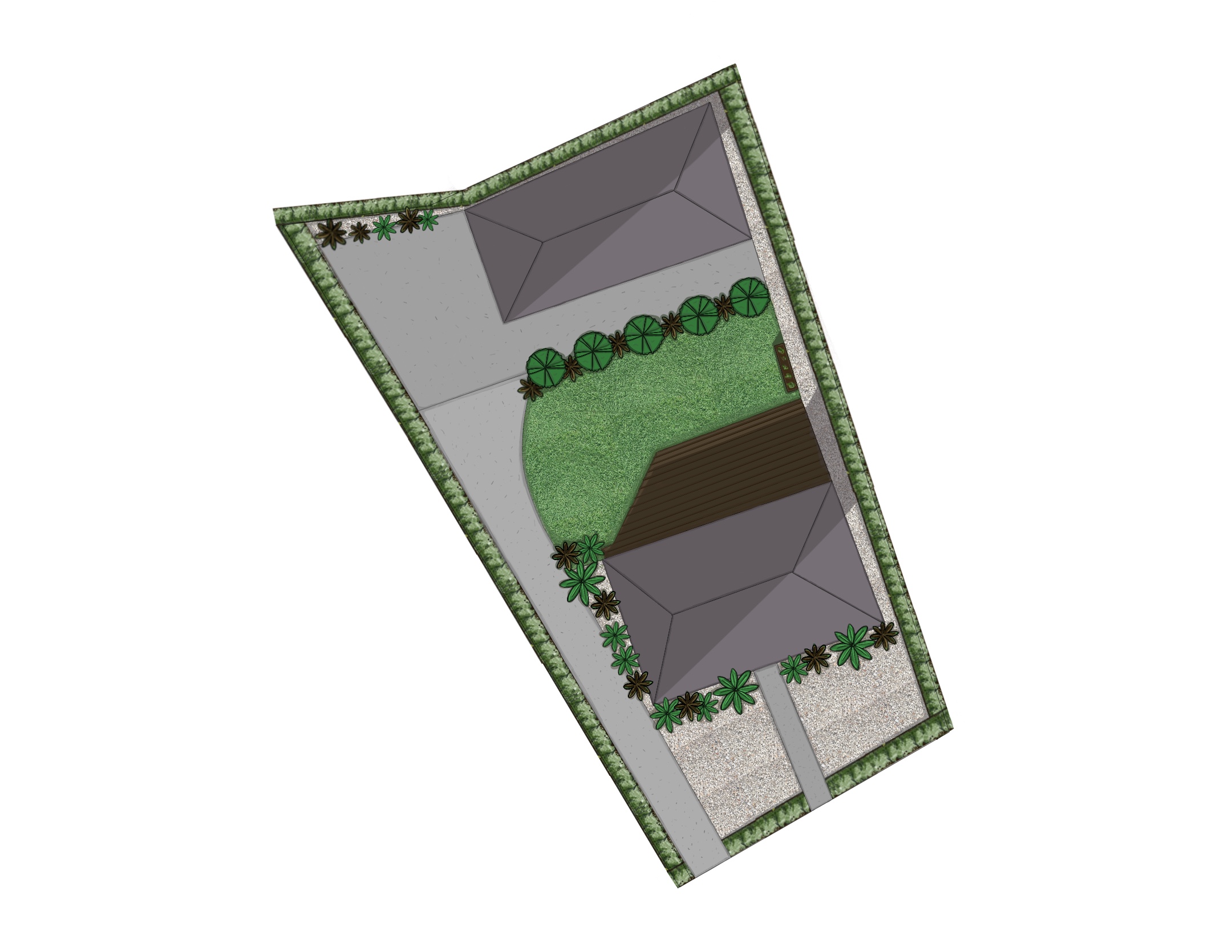 Landscape and spatial planning that connects architecture with outdoor living for a functional, well - balanced site design.