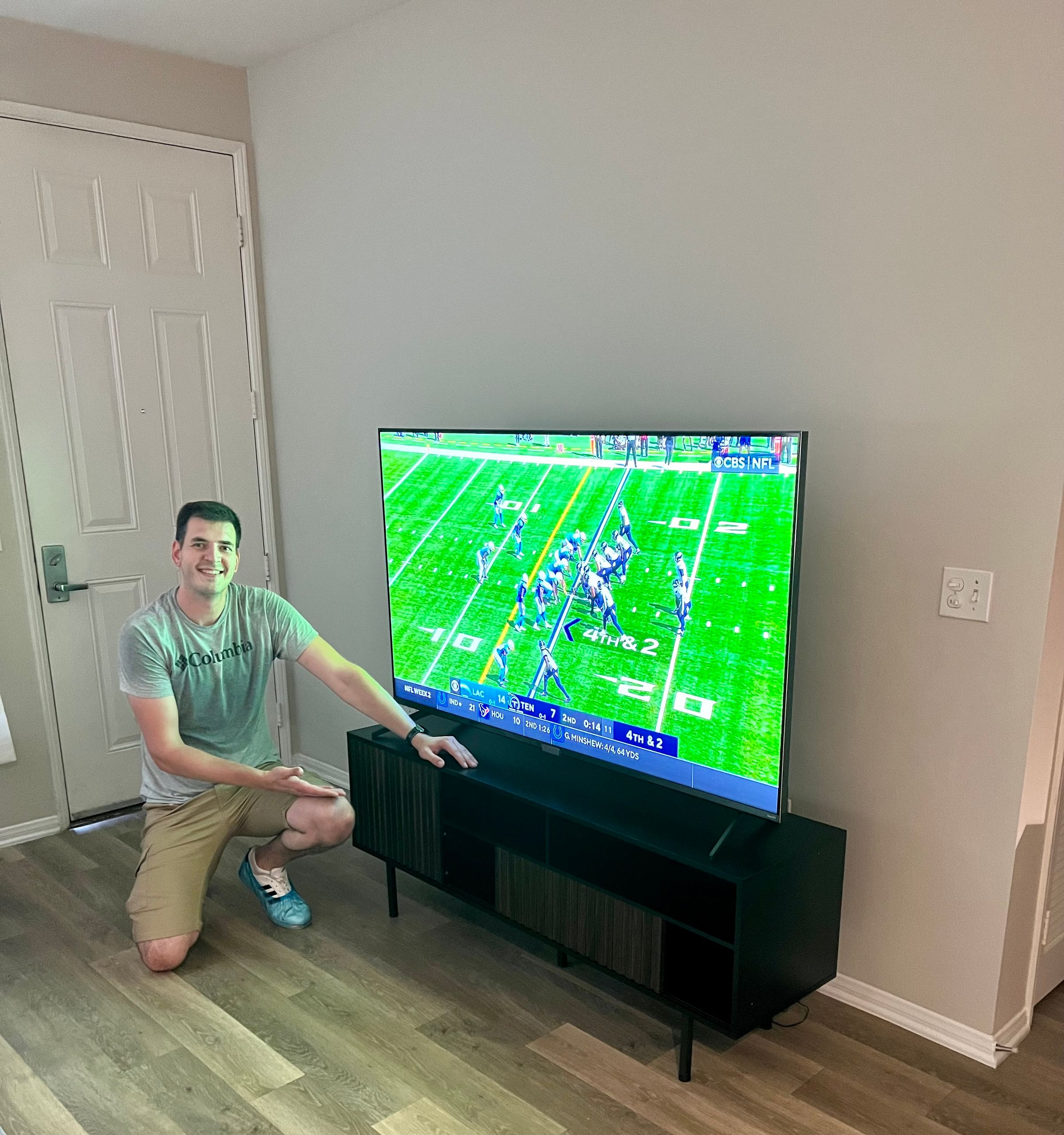 Modern Media Console Assembly