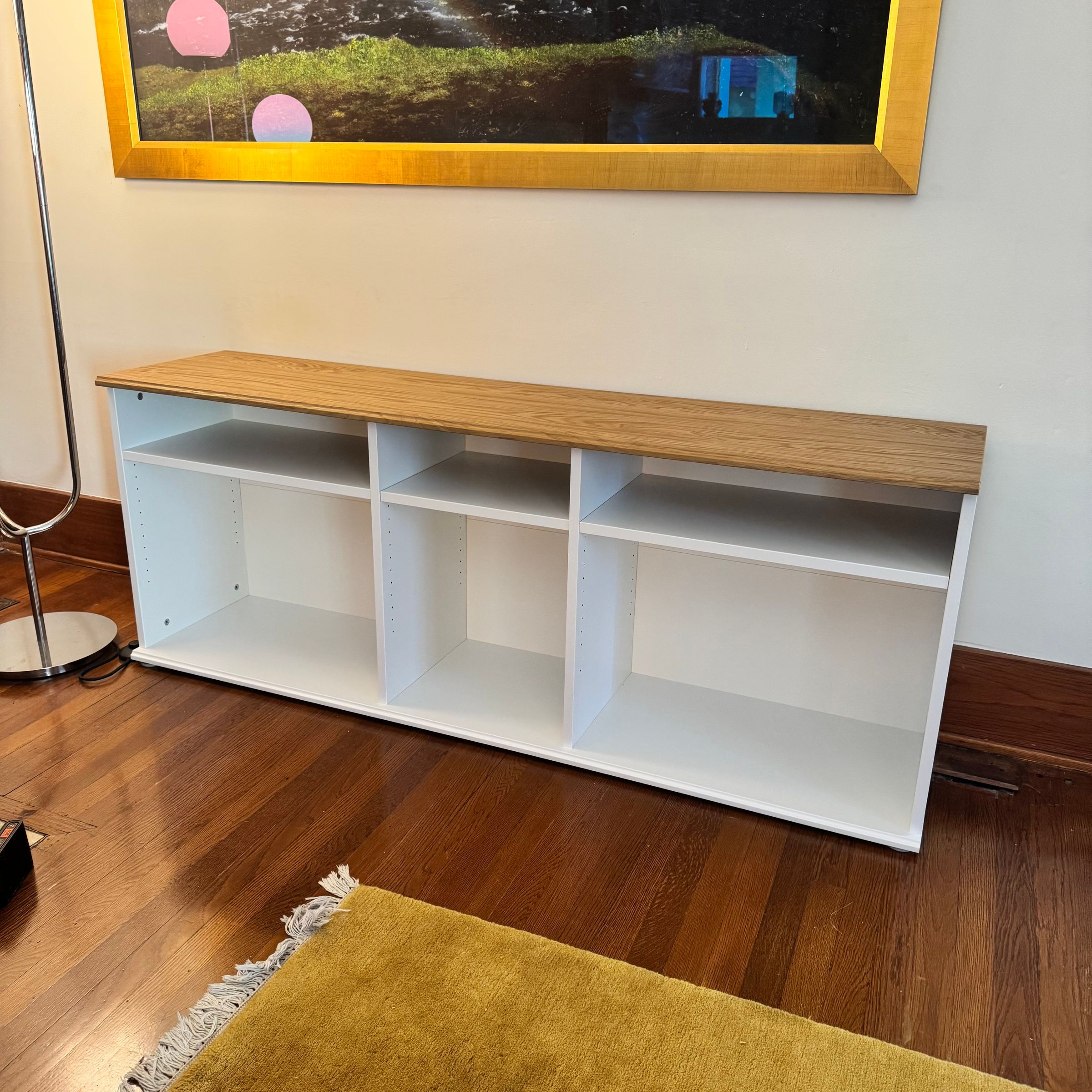 Low TV Storage Unit Assembly