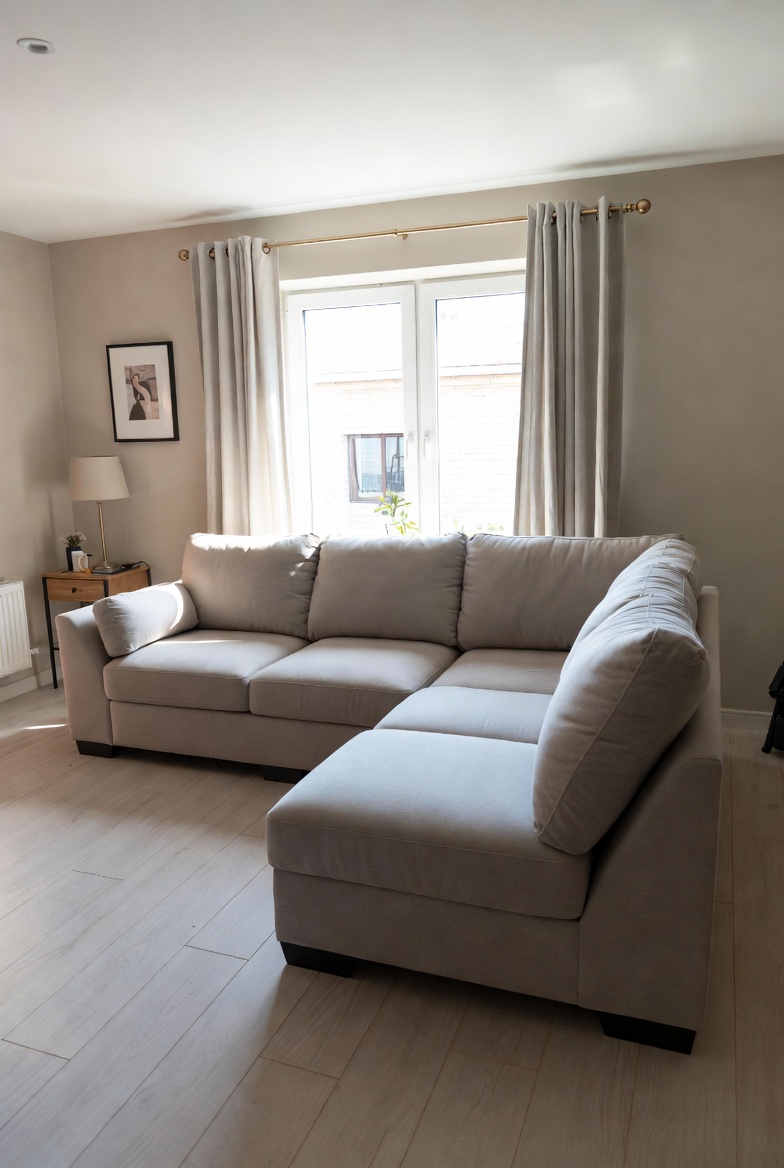 L-Shaped Sectional Sofa Assembly