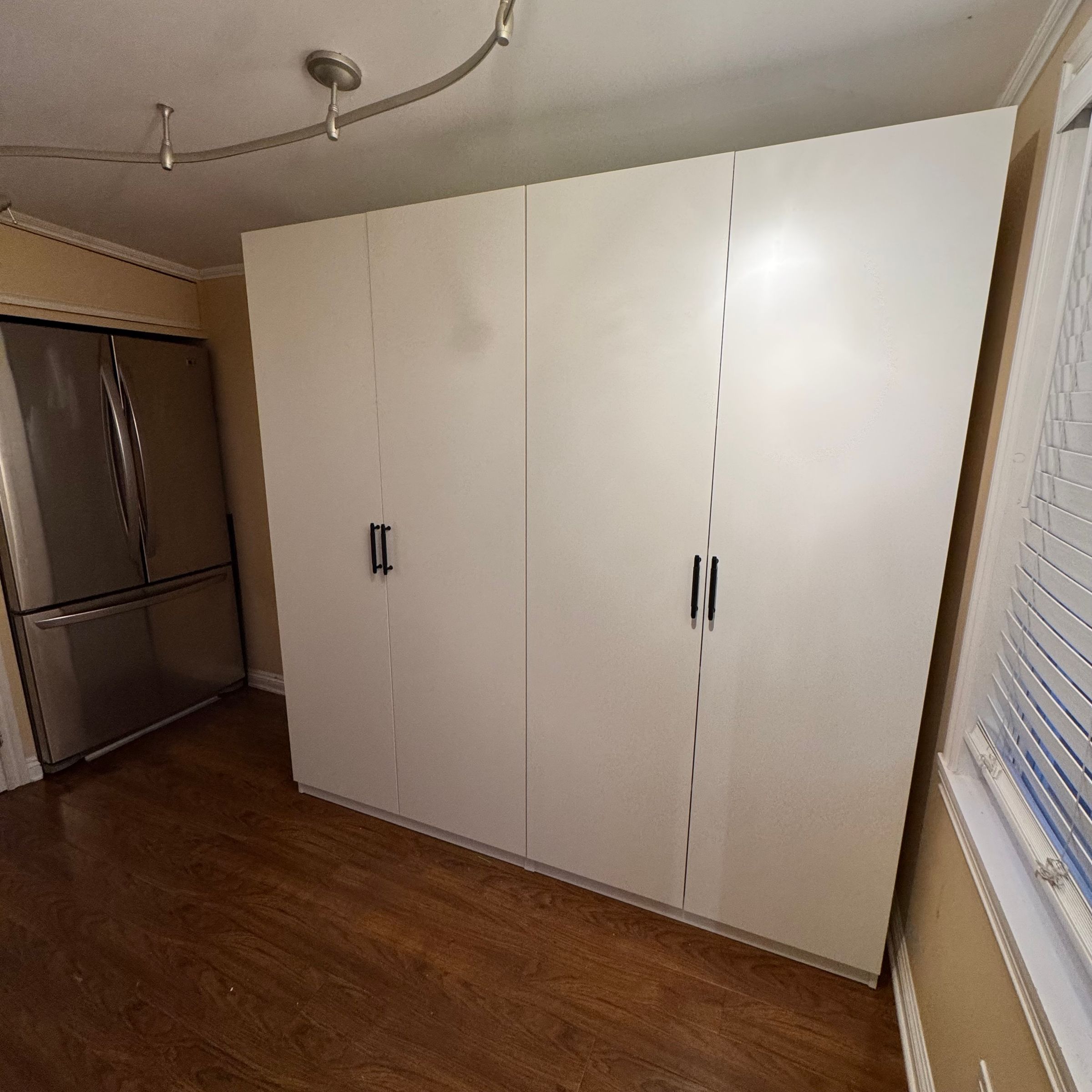 White Wardrobe Assembly