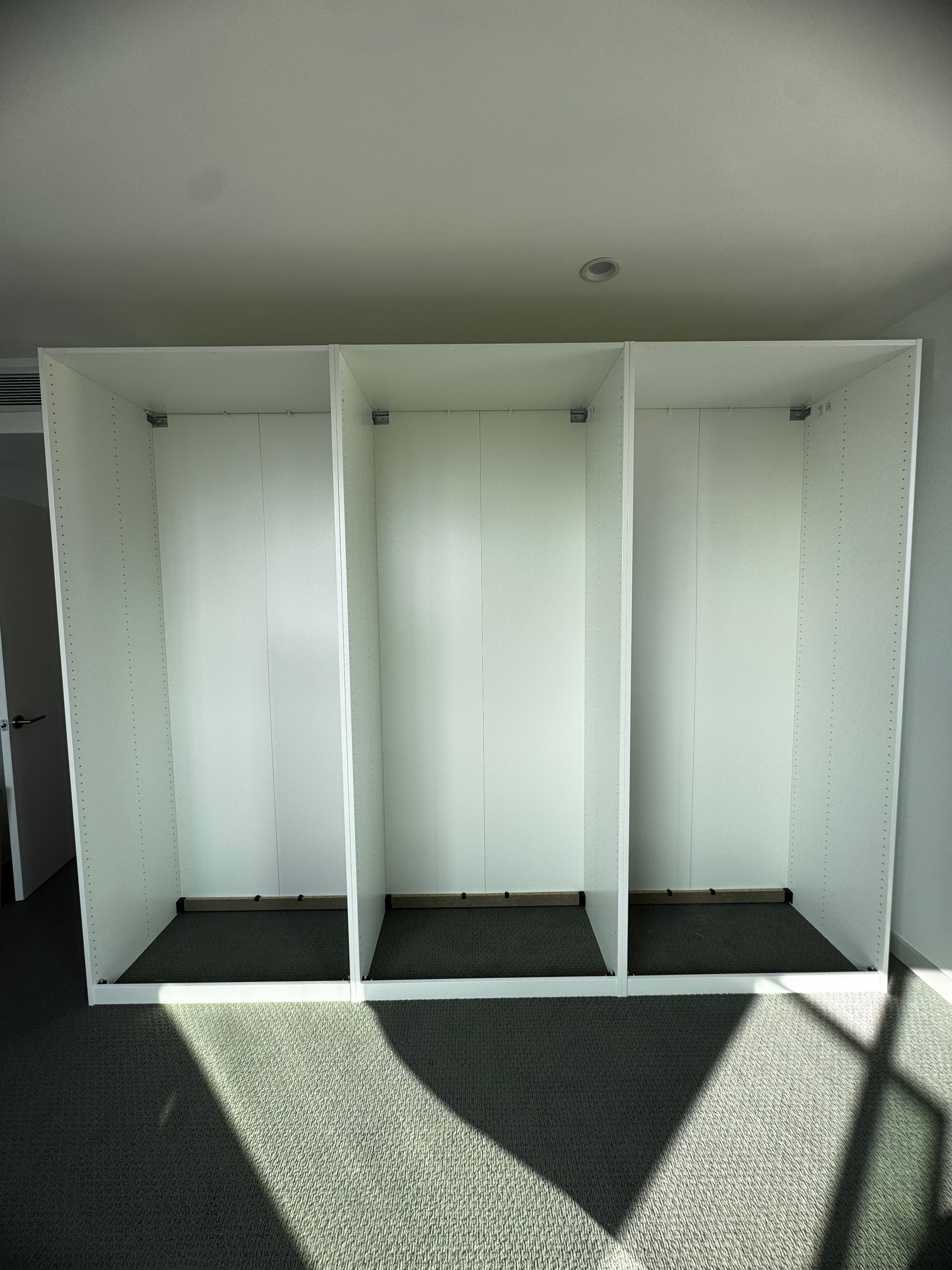 Wardrobe Sections Installation