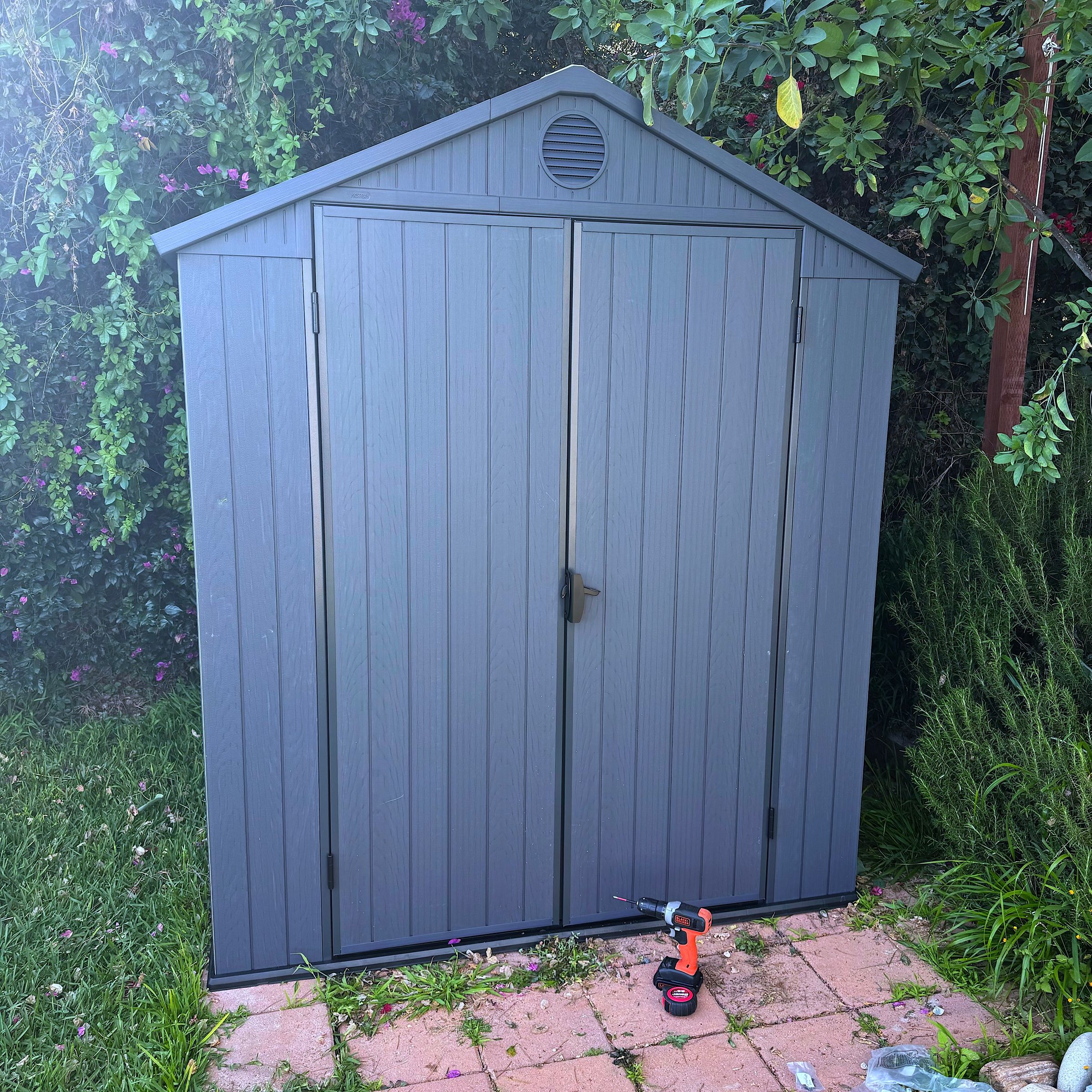 Completed Outdoor Storage Shed
