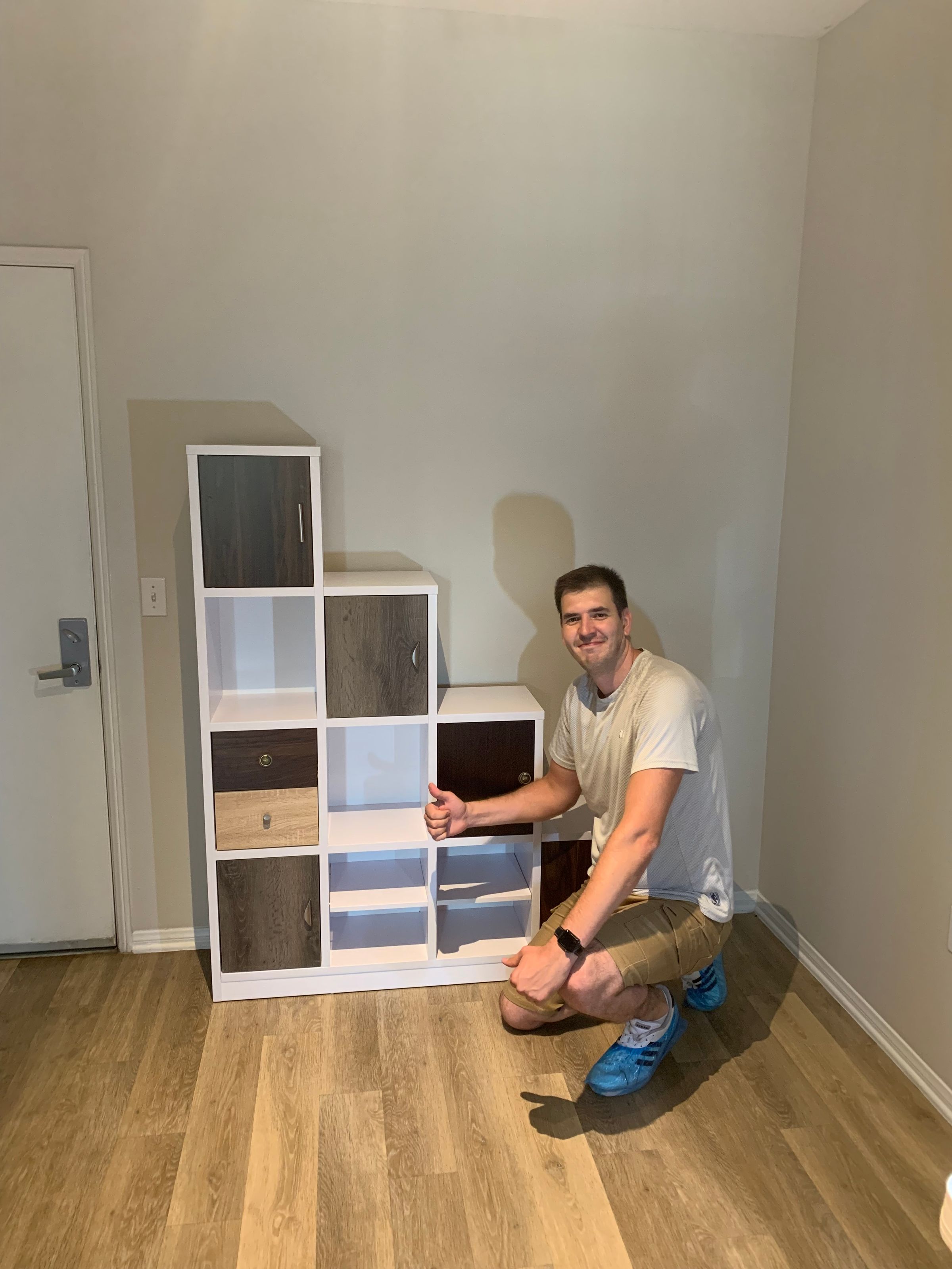 Cube Storage Unit Assembly