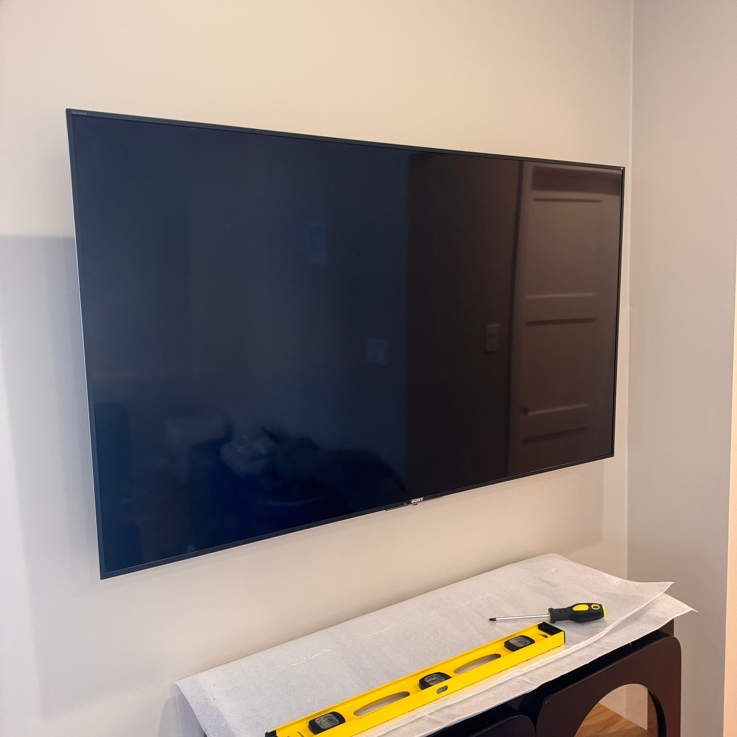 TV Mounting — Final Result