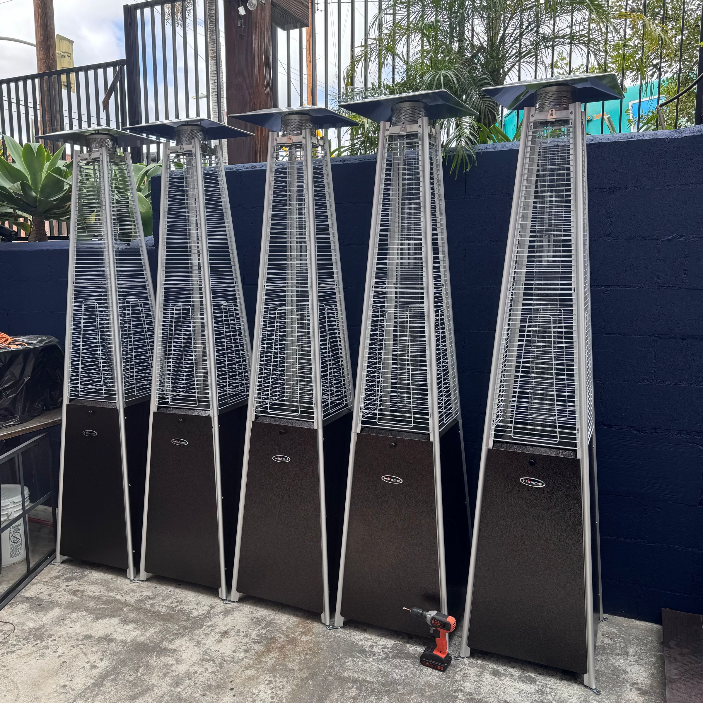 Patio Heater Assembly and Installation