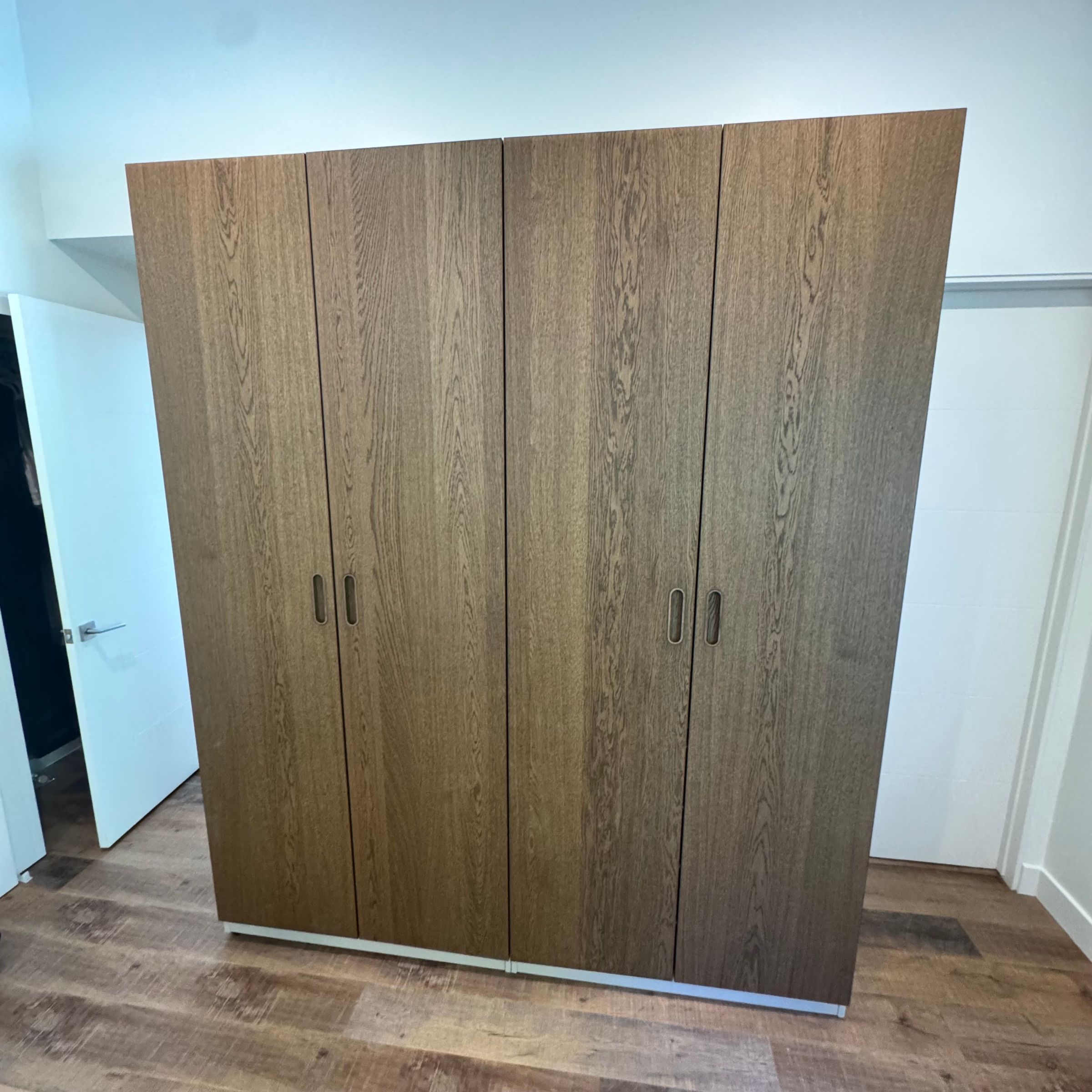 Wood Wardrobe Assembly