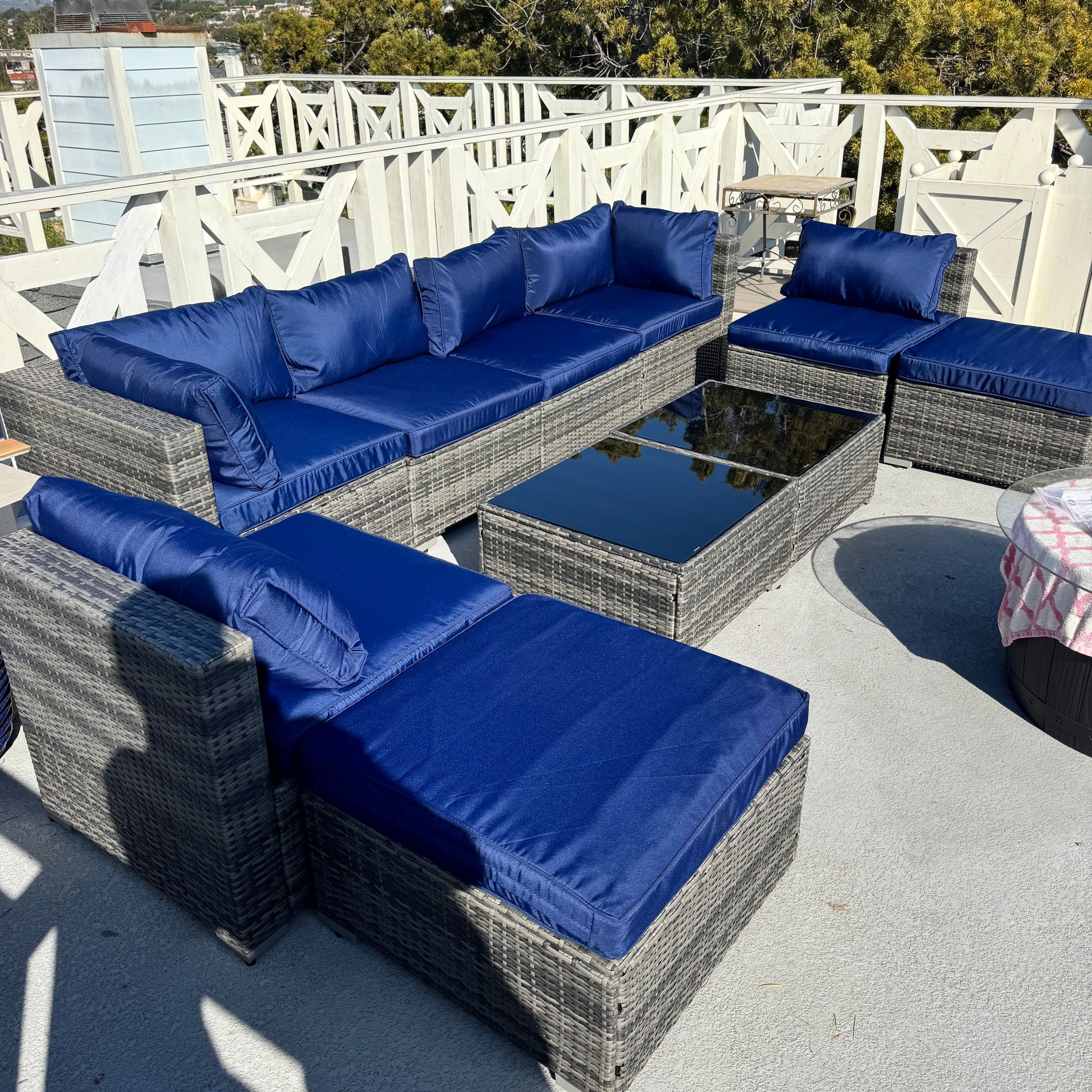 Outdoor Sectional Furniture Assembly