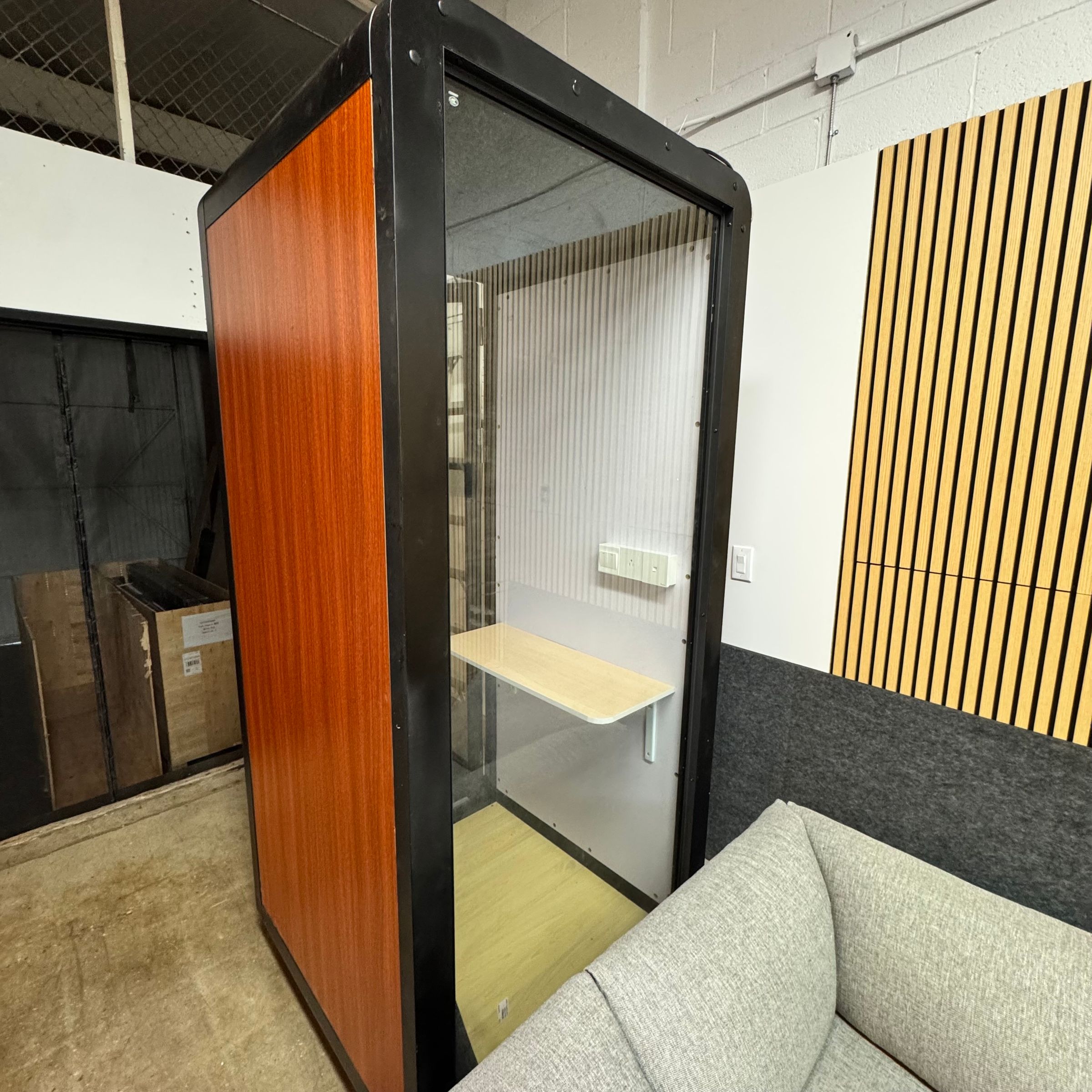 Acoustic Office Phone Booth Installation
