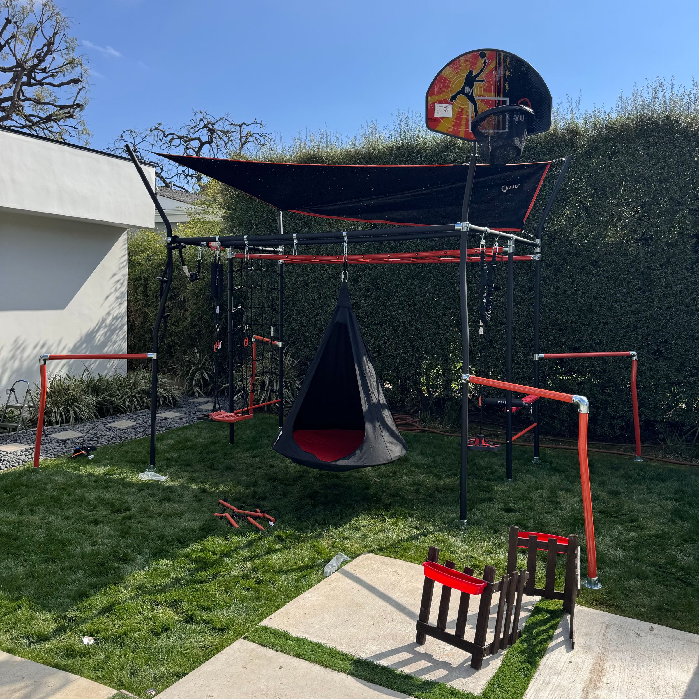 Backyard Playset Assembly
