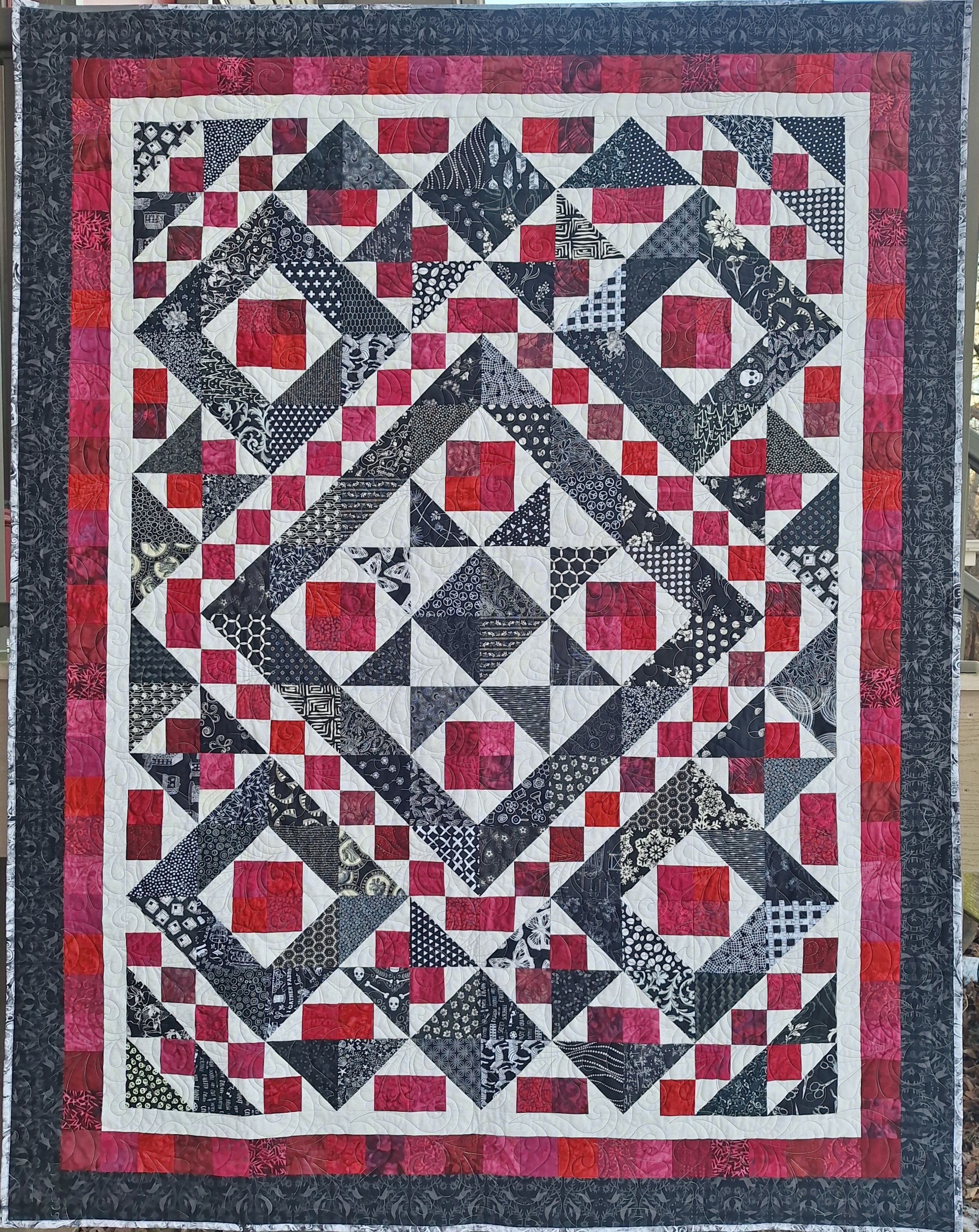 Black Diamonds Quilt